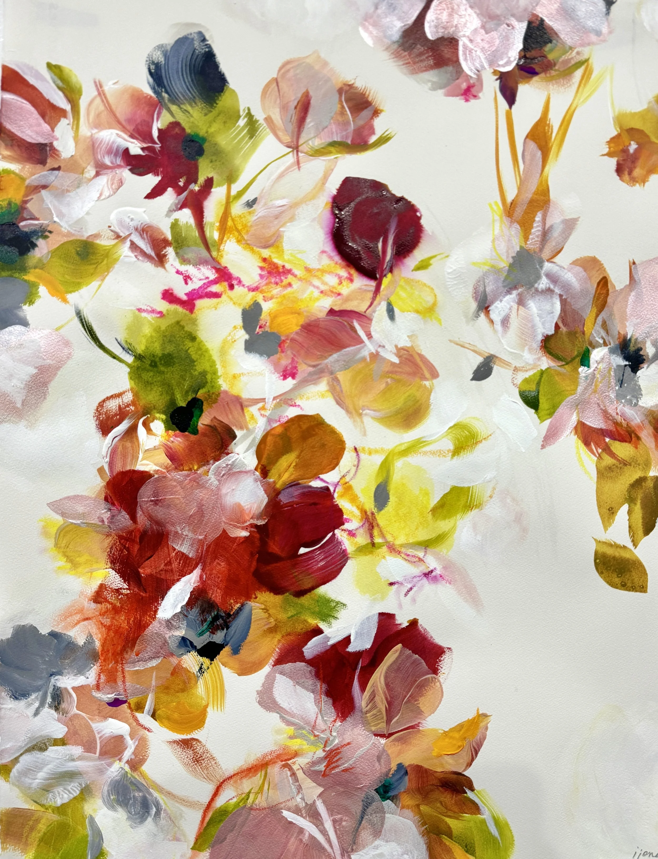 “Ukiyo II”
30”H x 22”W
Painting on Paper, unframed
©️2023 Jennifer J L Jones
Available at Jennifer J. L. Jones Fine Art Studio & Gallery, Port Royal, South Carolina, U.S