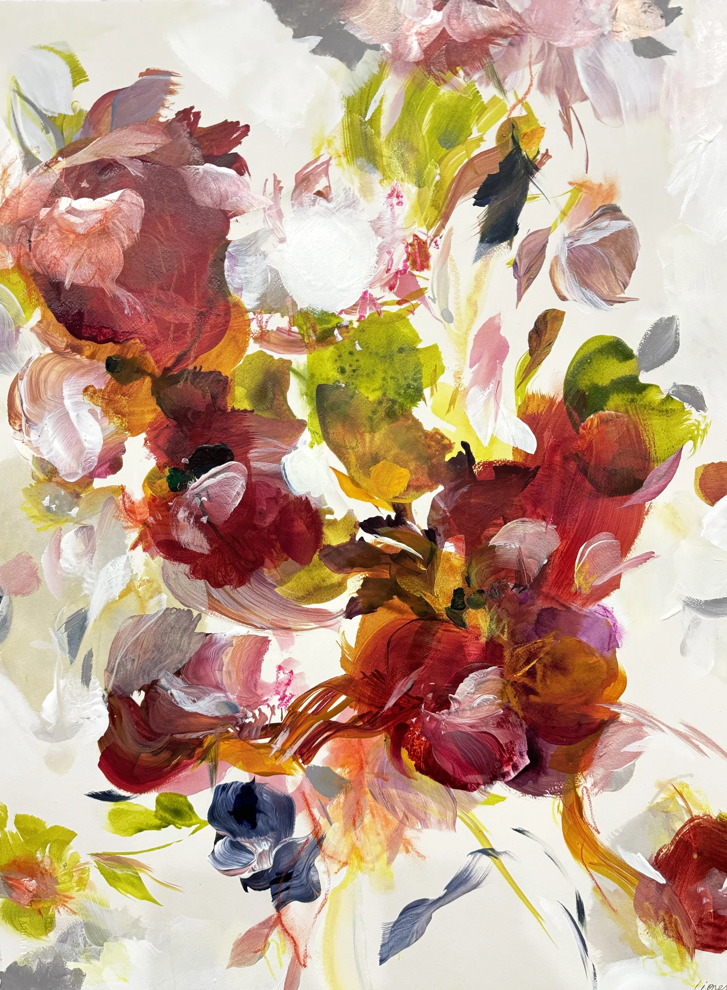 “Ukiyo III”
30”H x 22”W
Painting on Paper, unframed
©️2023 Jennifer J L Jones
Available at Jennifer J. L. Jones Fine Art Studio & Gallery, Port Royal, South Carolina, U.S