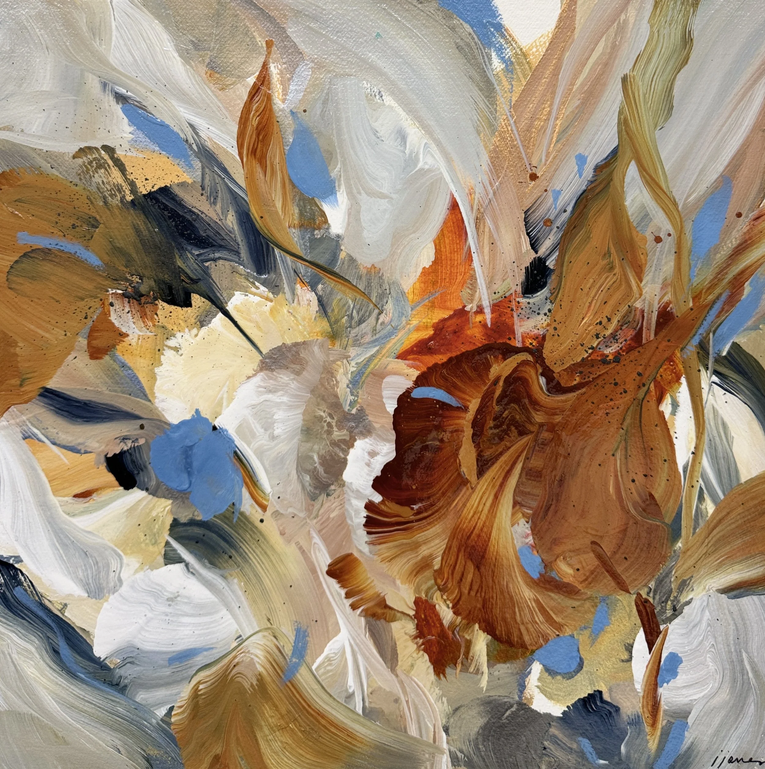 “Nature's Embrace I”
18”H x 18”W
Painting on Paper, unframed
©️2024 Jennifer J L Jones
Available at Jennifer J. L. Jones Fine Art Studio & Gallery, Port Royal, South Carolina, U.S