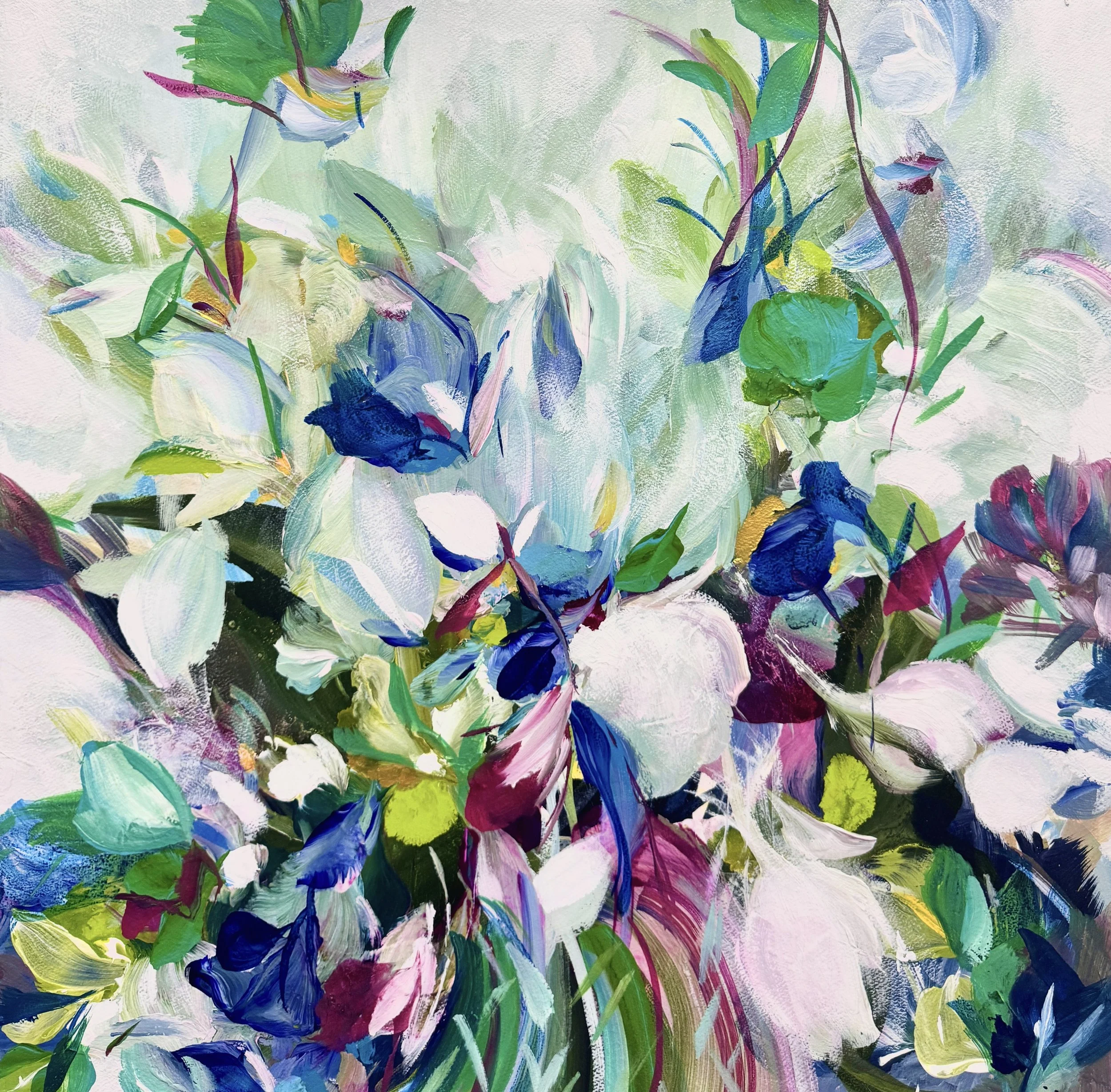 “Daydream”
28”H x 28”W
Painting on Paper, unframed
©️2024 Jennifer J L Jones
Available at Jennifer J. L. Jones Fine Art Studio & Gallery, Port Royal, South Carolina, U.S