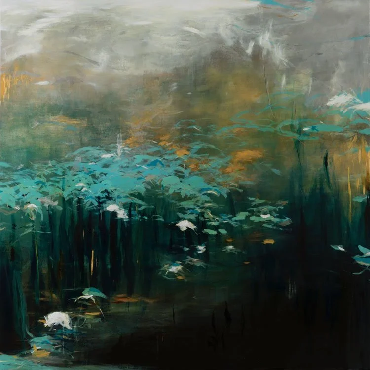 Meithrin |
72”H x 72”W |
Mixed Media Painting on Wood Panel |
©2018 Jennifer J L Jones | SOLD