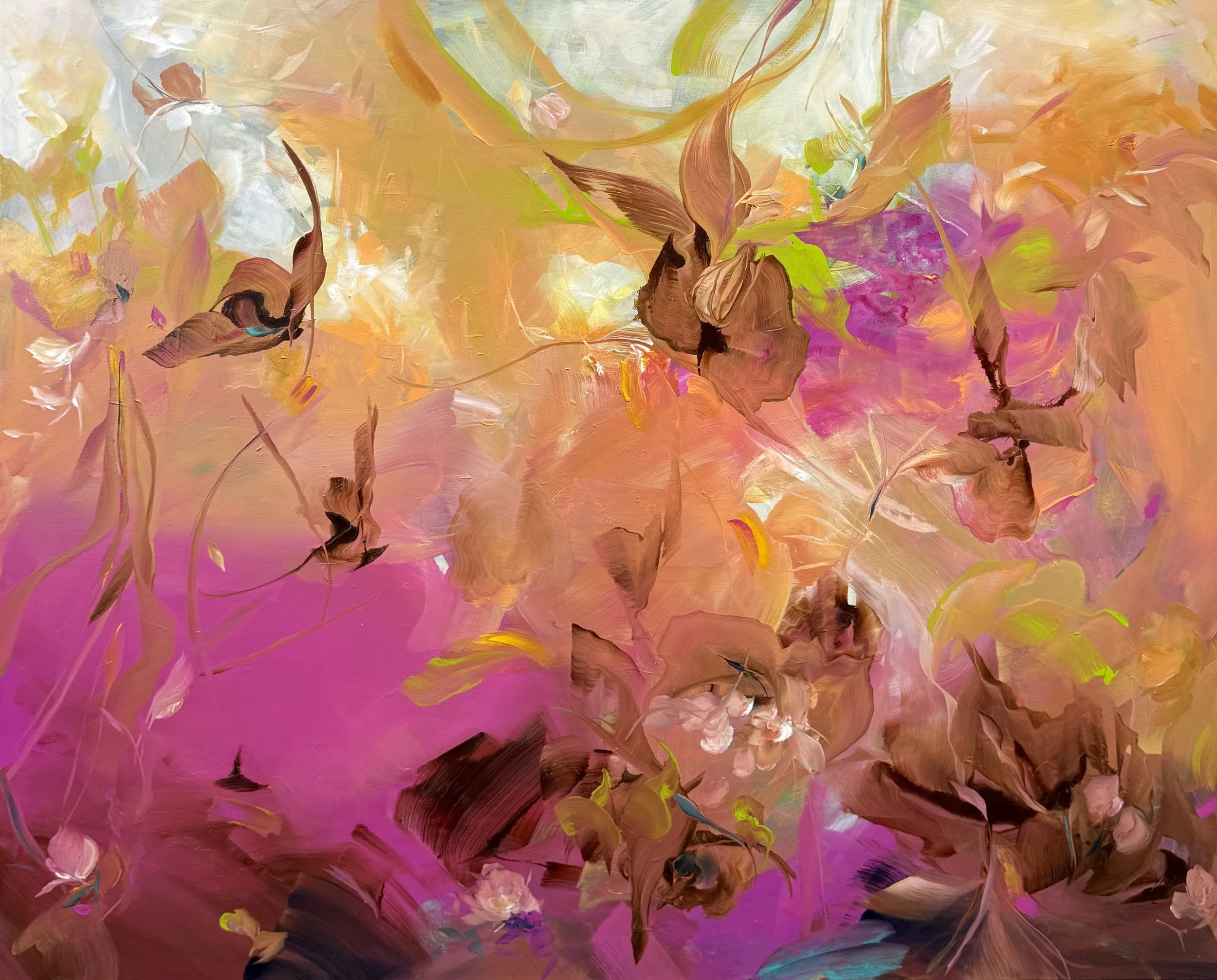 Liminal
48h x 60w in. 
Painting on Canvas
©2026 Jennifer J. L. Jones
Available at New River Fine Art, Ft. Lauderdale FL, U.S.