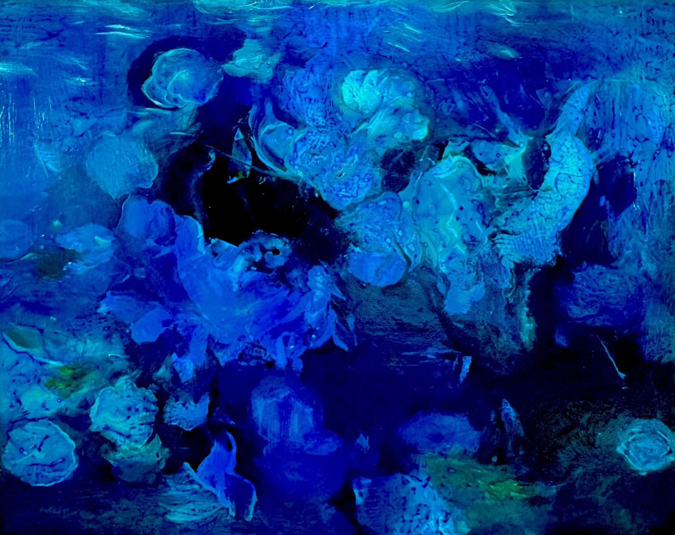 Immanence
48h x 60w in. 
Painting on baltic birch wood panel
©2026 Jennifer J. L. Jones
Available at New River Fine Art, Ft. Lauderdale FL, U.S.