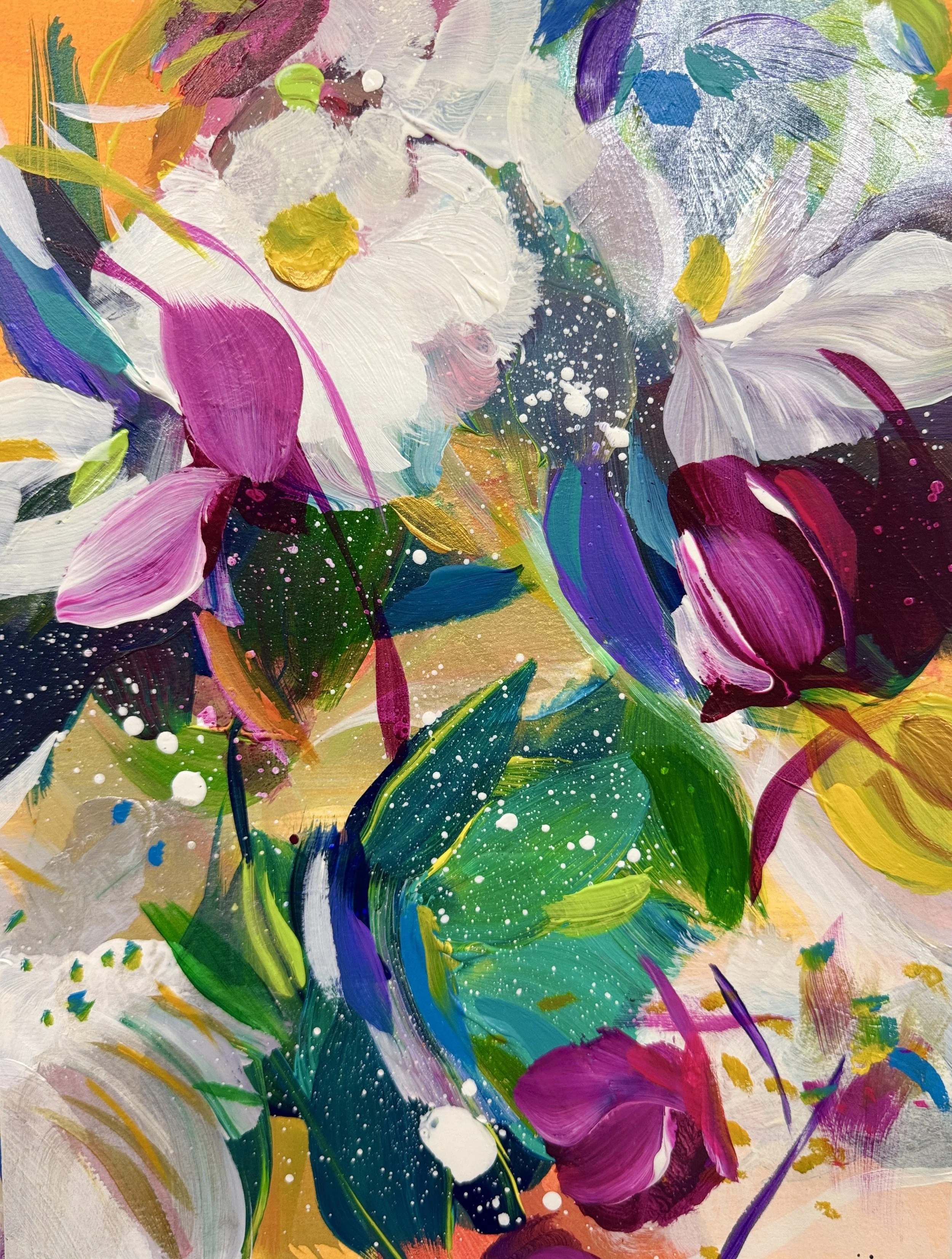 Hum No. 2
12 H x 9 W in.
Painting on Paper
©2024 Jennifer J. L. Jones
Available at Hillary Whitaker Gallery, Ponte Vedra Beach, FL., U.S.