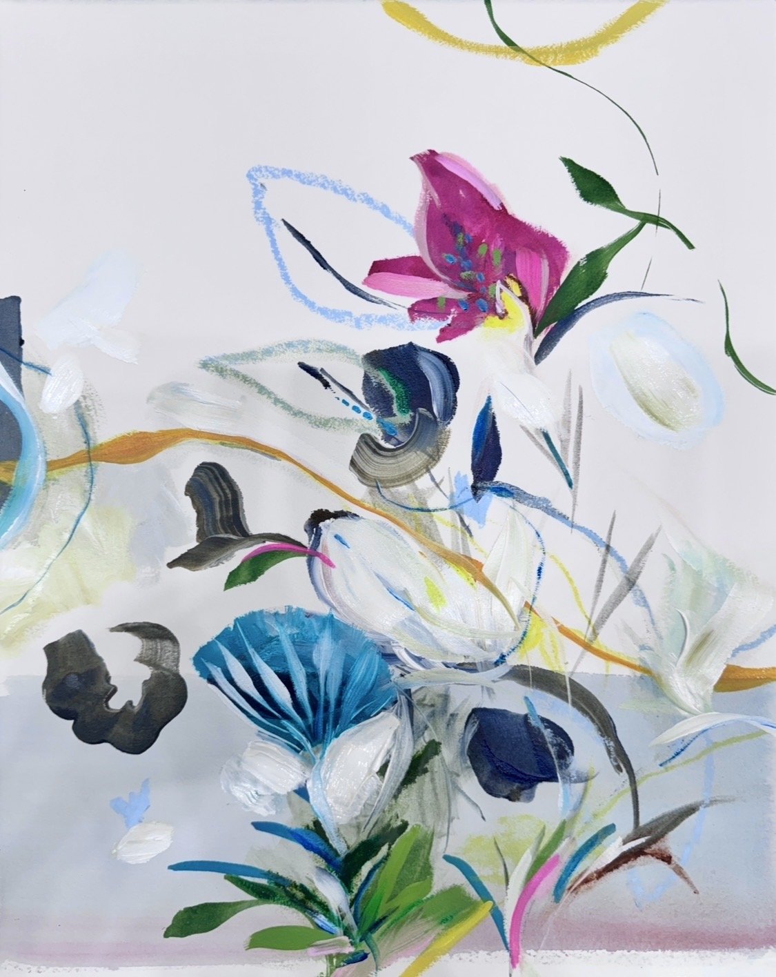 Snowlight & Bloom: Thaw
20 x 16 in.
Painting on Paper
©2025 Jennifer J.L. Jones
Available at Jennifer J.L. Jones Fine Art, Beaufort, S.C. U.S.