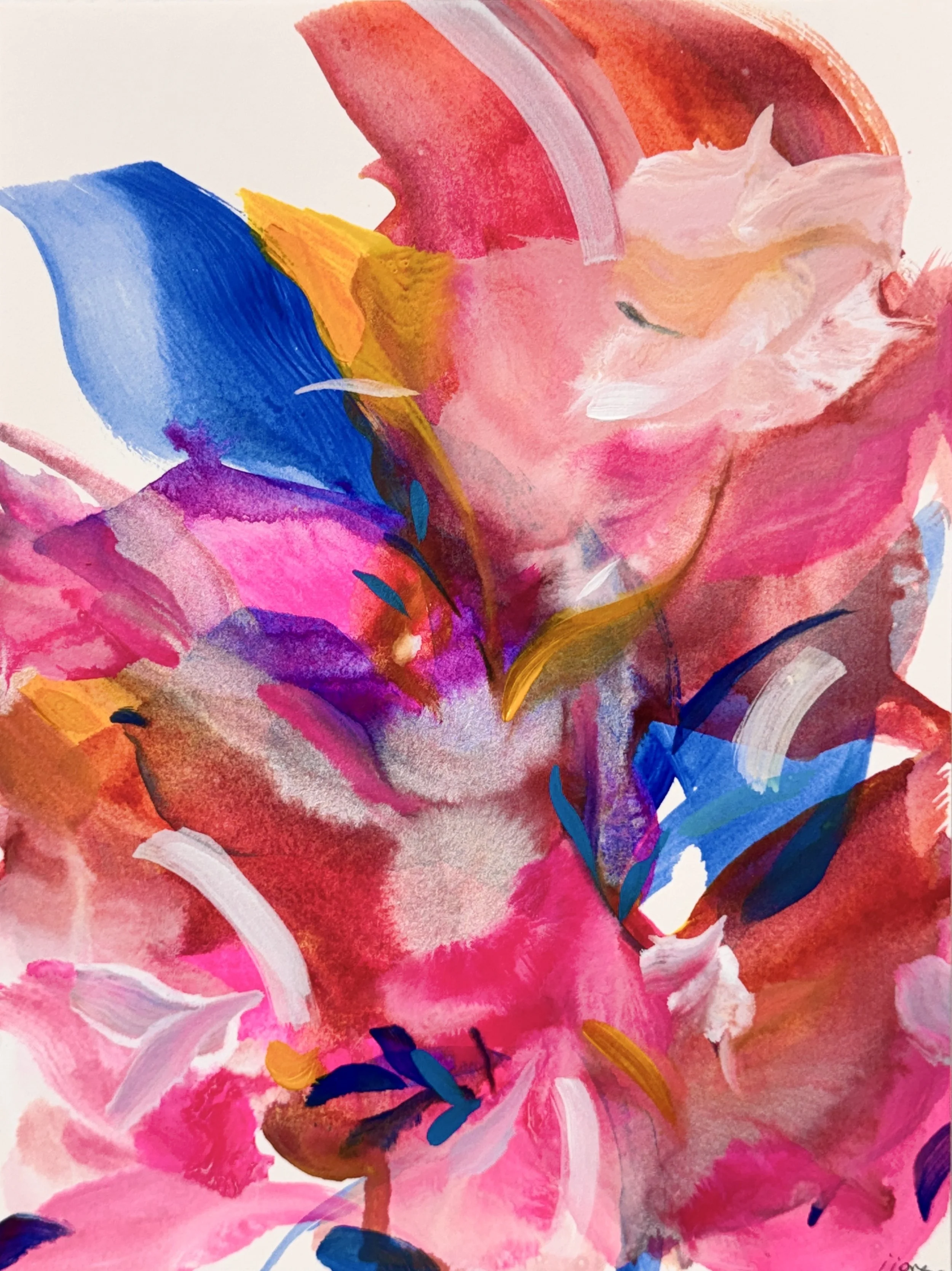 Summer Dreams No. 9
12 h x 9 w in.
Painting on paper
©2025 Jennifer J. L. Jones
Available at Jennifer J. L. Jones Fine Art, Port Royal, S.C.