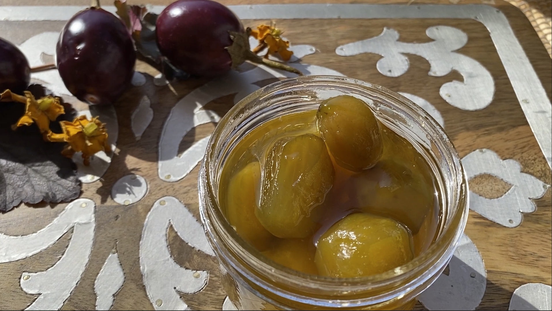 Eggplant Jam / Patlıcan Reçeli