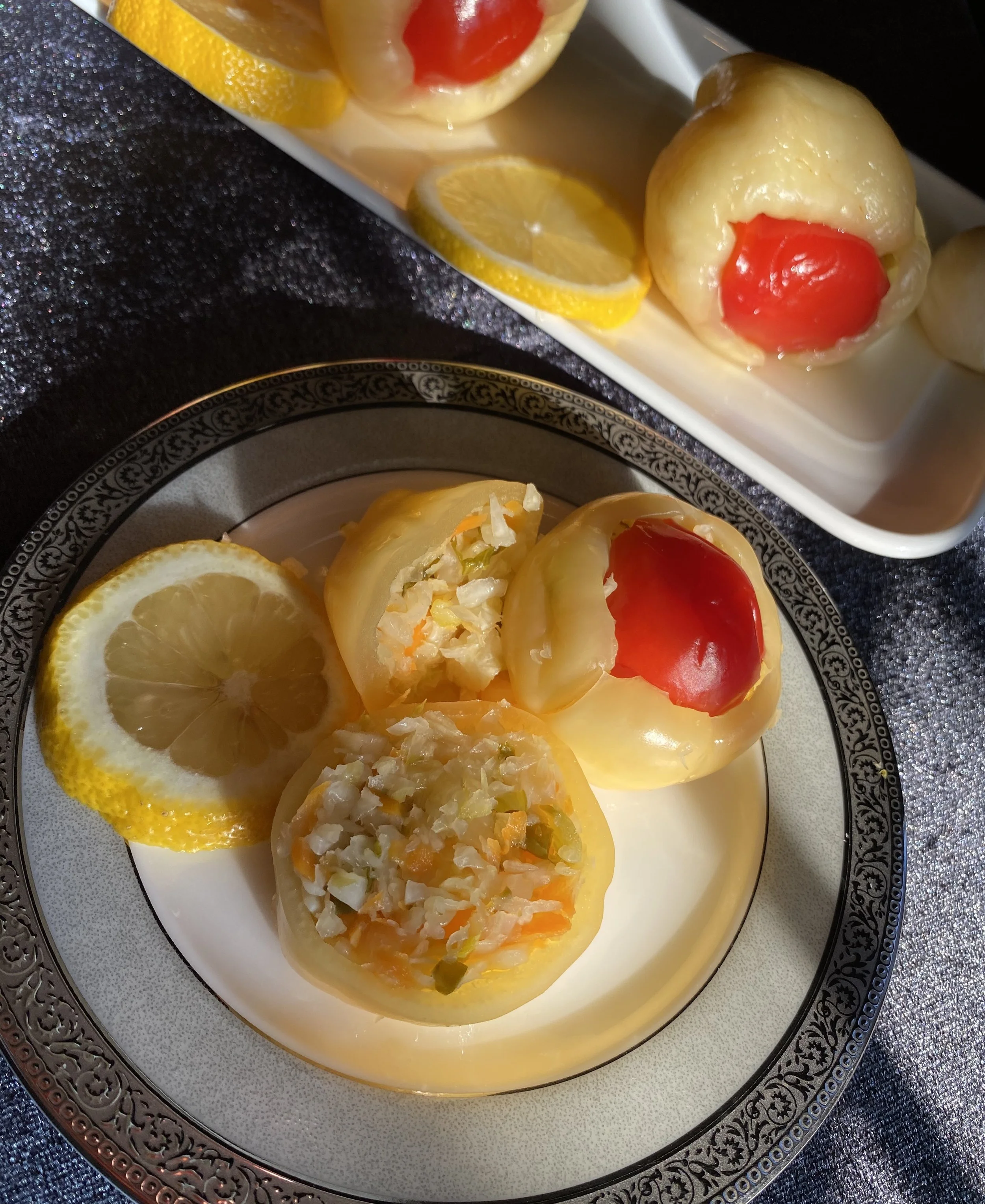 Stuffed Pickled Peppers / Biber Turşusu