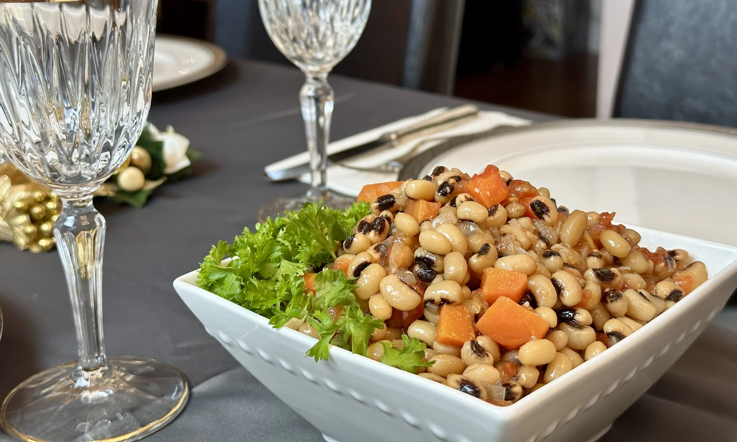 Black-Eyed Peas Olive Oil Braise | Zeytinyağlı Börülce