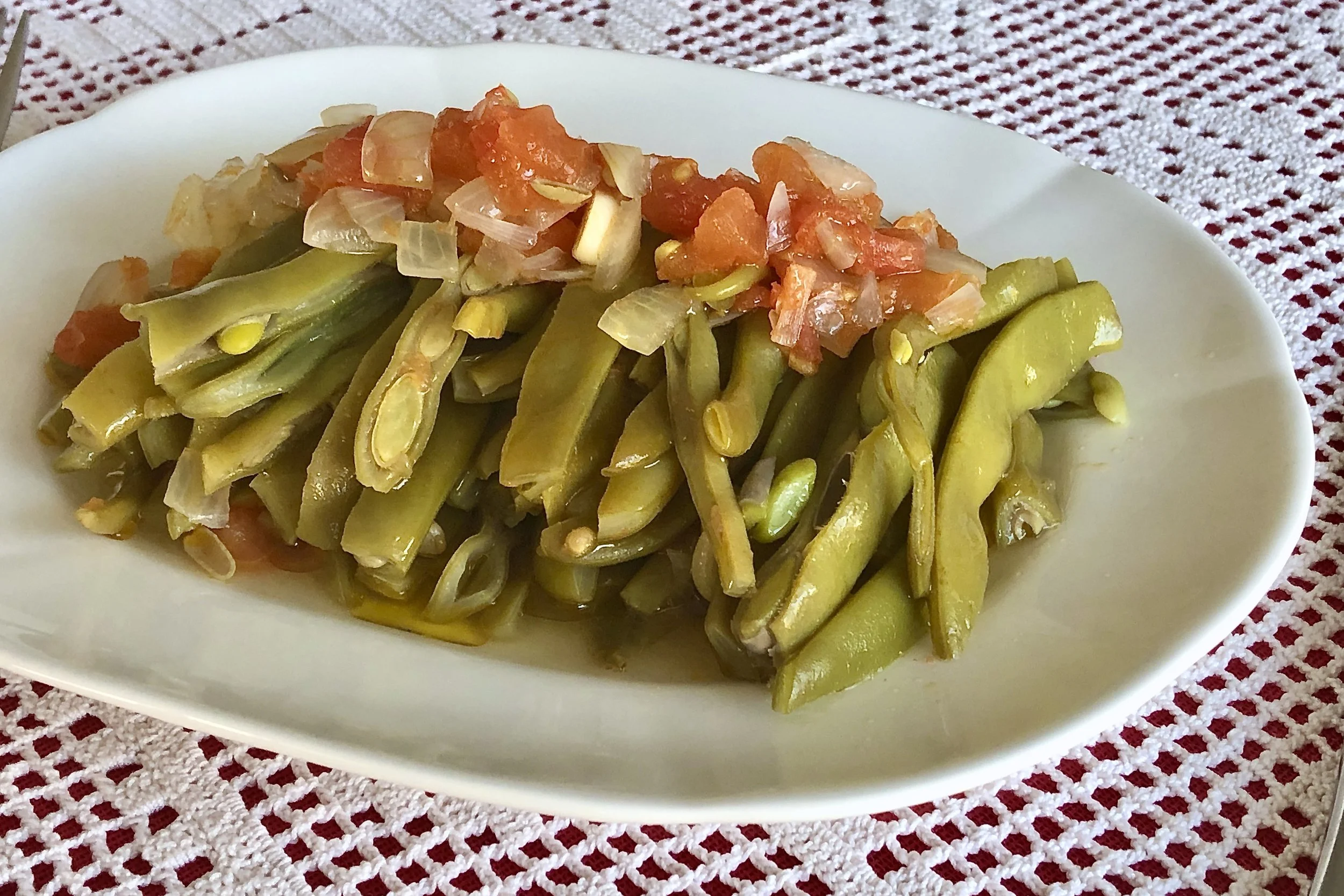 Green Beans With Olive Oil | Istanbul Usulü Zeytinyağlı Taze Fasulye
