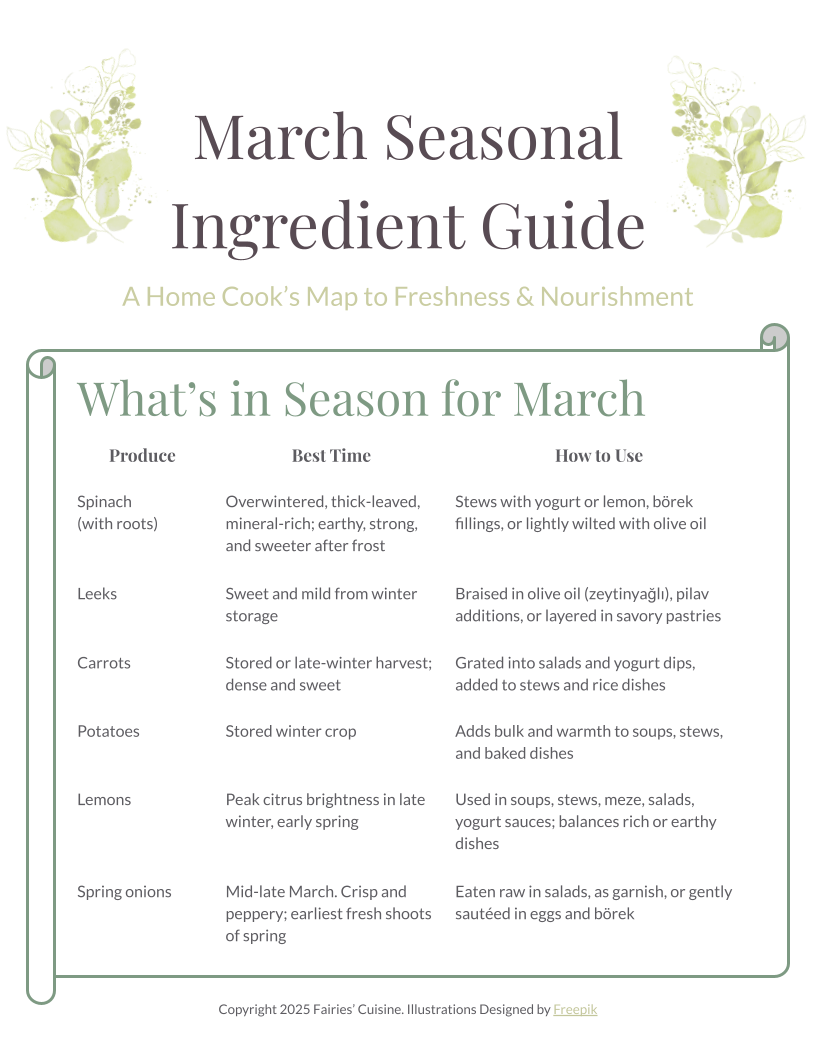 March Seasonal Ingredients Guide by Fairies Cuisine.png