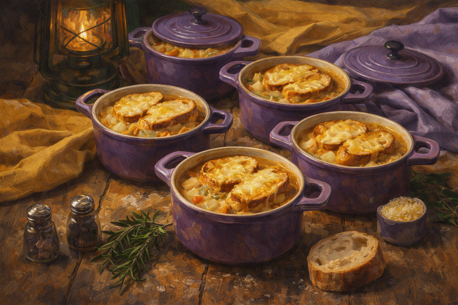 Maudeline Plum’s New Year’s Day Easy Cheesy Vegetable Soup