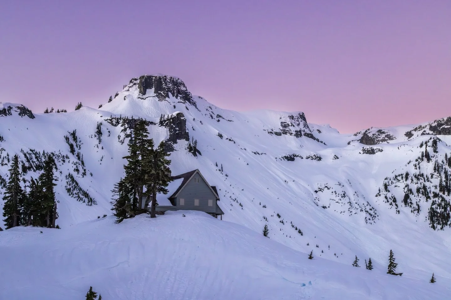 The morning sky does the painting