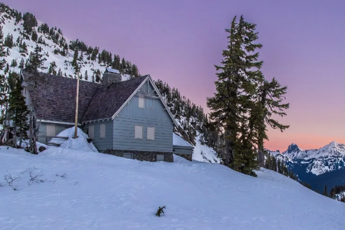 Cabin sunrise
