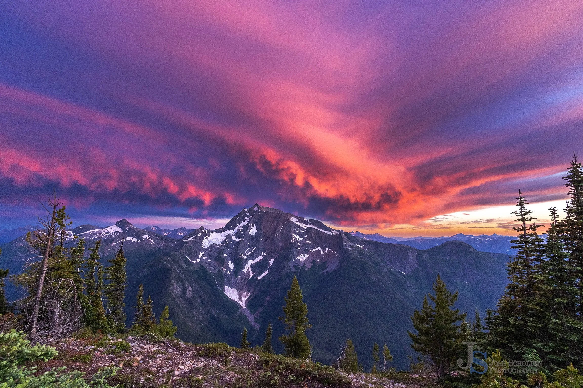 Digital Download: Jack Mountain at Sunset