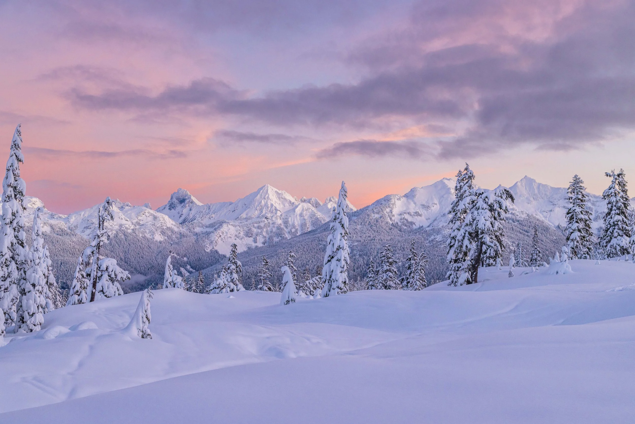 Digital Download: Snowy Sunrise