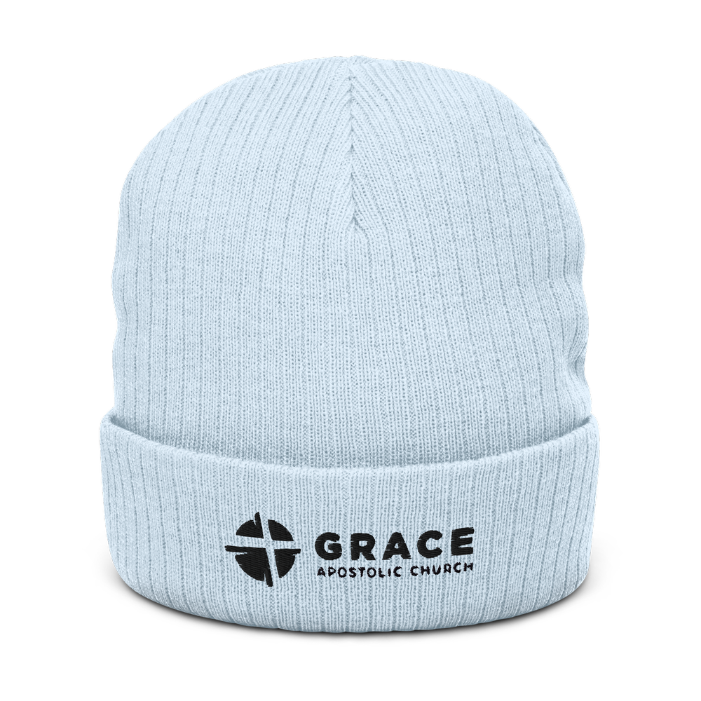 Grace Ribbed Beanie — Various Colors — Grace Apostolic Church