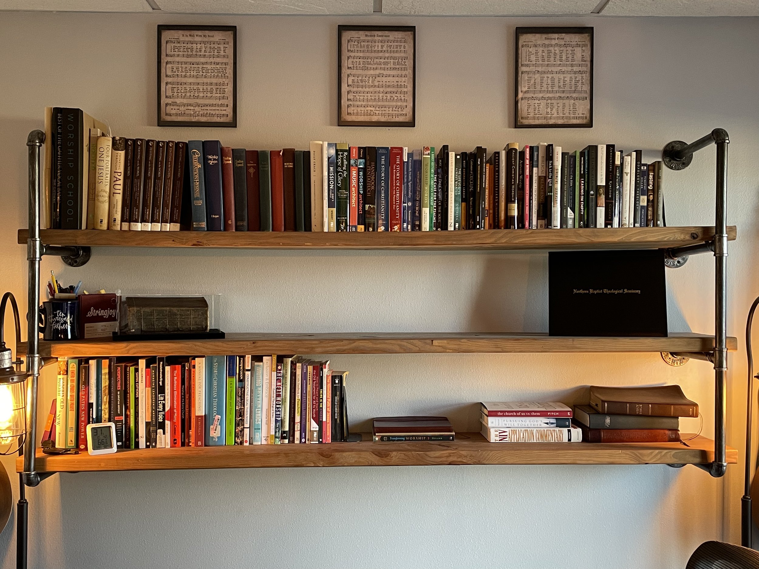 Pipe Shelving