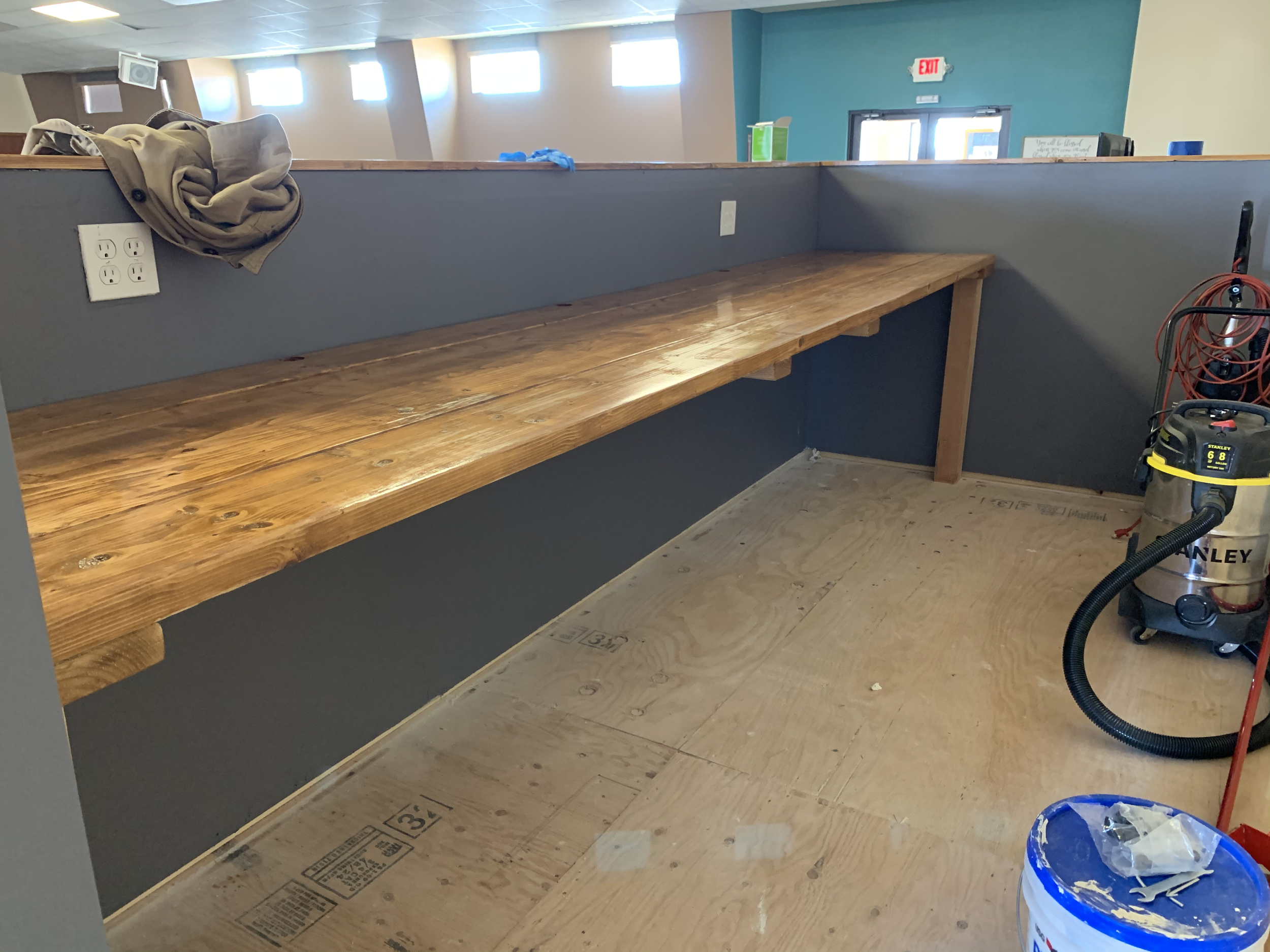 Custom Sound Booth Table