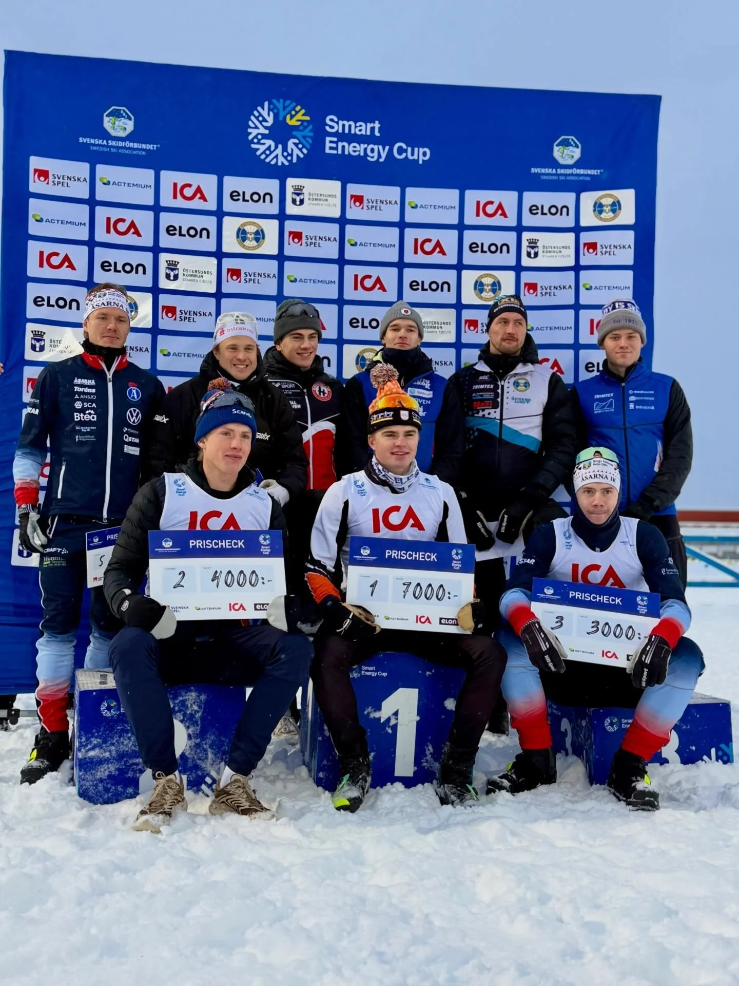 TRISS I PALLPLATSER 🥳

Ig&aring;r hade vi en tuff sprintdag p&aring; &Ouml;stersunds Skidstadion d&auml;r seniorerna t&auml;vlade i b&aring;de Skandinavisk Cup och Smart Energy Cup, d&auml;rmed framf&ouml;rallt ett tufft norskt startf&auml;lt. Stark