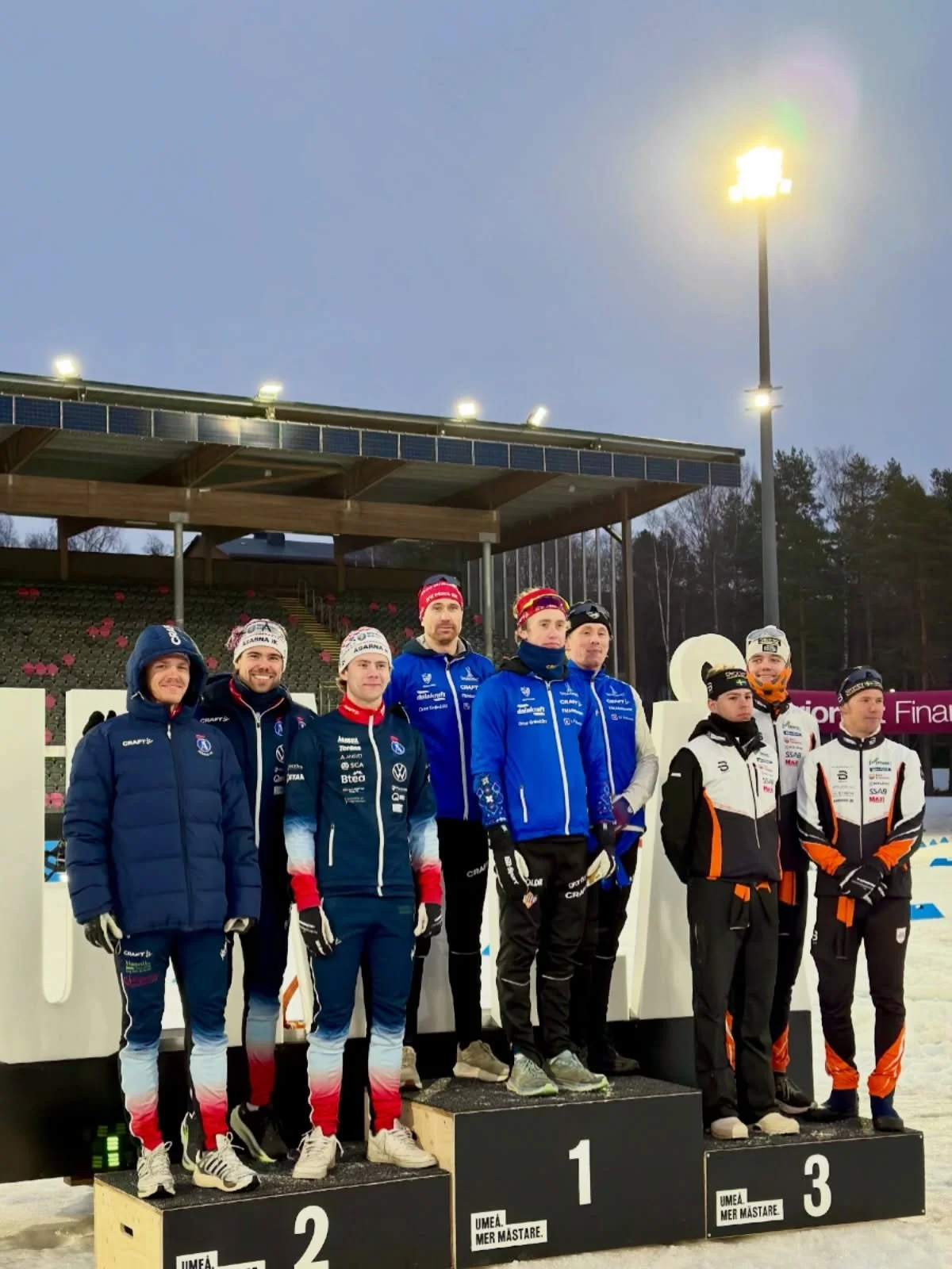 FLER MEDALJER I LAG P&Aring; SM I UME&Aring; 🔥

20km masstart torsdag - lagbrons f&ouml;r damerna med Moa Lundgren (4:a), Alicia Persson (12:a) och Wilma Johansson (22:a) 🥉

10km fristil l&ouml;rdag - lagsilver f&ouml;r grabbarna med Jesper Persson