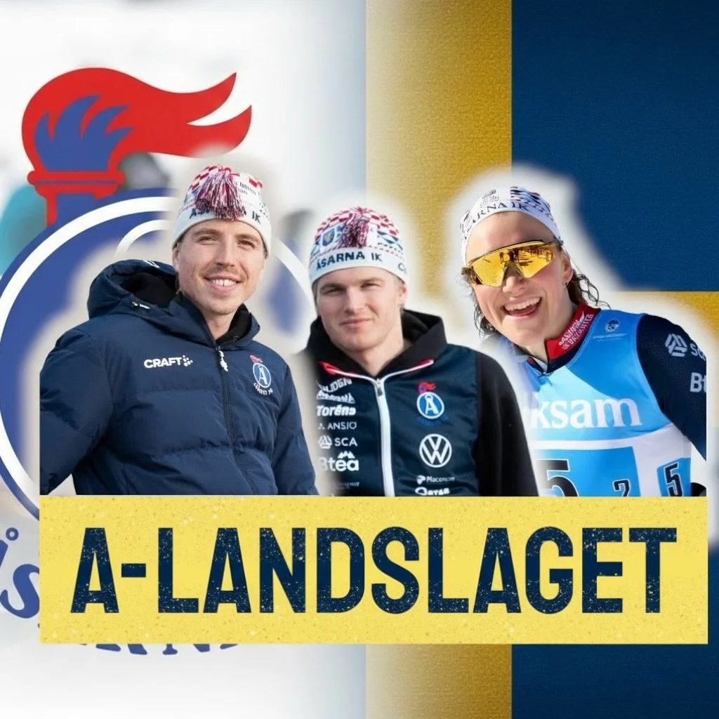 &Aring;rets landslag &auml;r presenterade och &Aring;sarna IK har hela TIO aktiva uttagna!! 🤩🏆💪

A-landslaget:

⭐️ Moa Lundgren
⭐️ William Poromaa
⭐️ Edvin Anger

Team Bauhaus:

⭐️ Oskar Algotsson
⭐️ Jesper Persson
⭐️ M&aring;ns Skoglund
⭐️ Eddie 