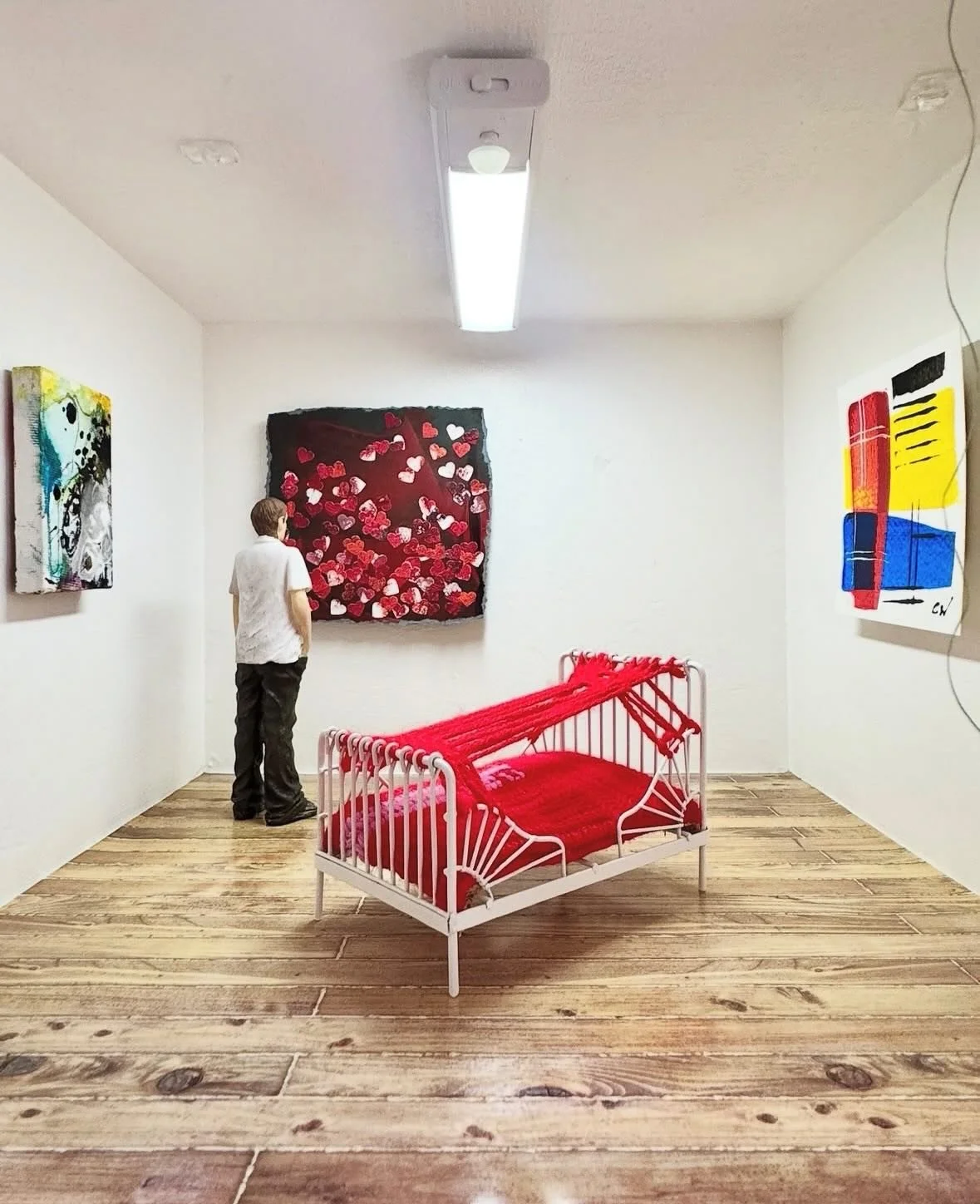 Some more images of my piece &ldquo;Sunken&rdquo; in Beneath the Veil @thehouseofsmalls - continues until 1 November.
.
.
.
.
.
#textileart #textileartist #artcollector #igartists #contemporaryart #britishartist #artistlife #fineartists #artistsofins