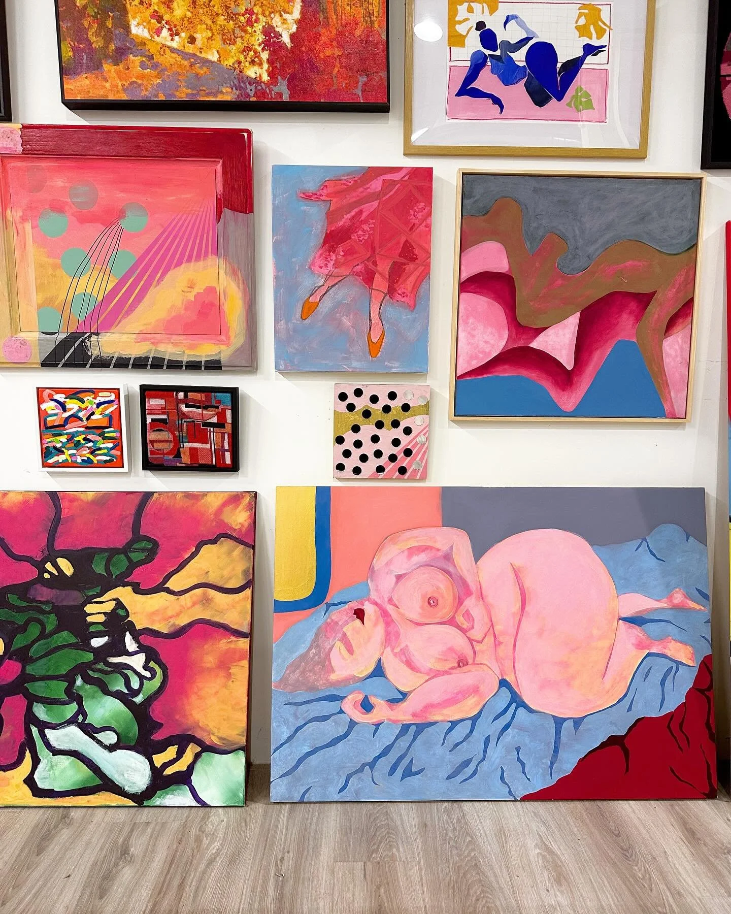 I have lots of work available to buy for Christmas (or for yourself!) @bobcatgallery Winter Boutique - head over there for lots of work in a wide range of sizes and prices😊