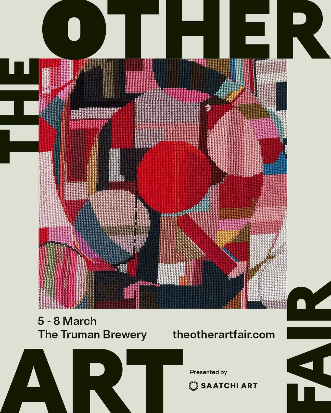 One week to go! Come and see me on stand 180 @theotherartfair 
.
.
.
.
.
.
.
.
.

#TheOtherArtFair #TheOtherArtFairLDN
#textileart #textileartist #womenartists