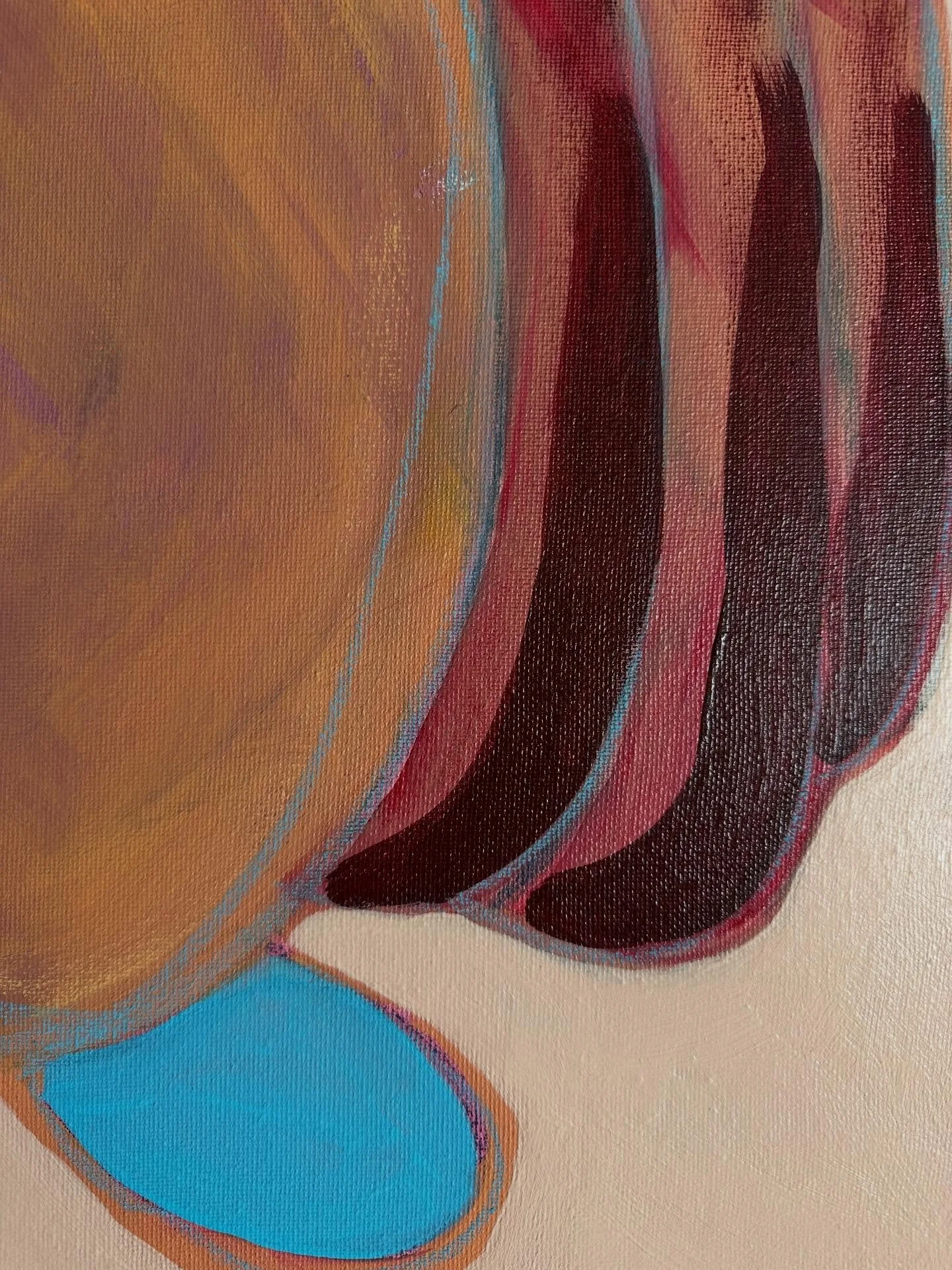 More painting WIP - come and see the whole thing @carshalton_artists open studios! 27/28 June and 4/5 July! #CAOSArt26