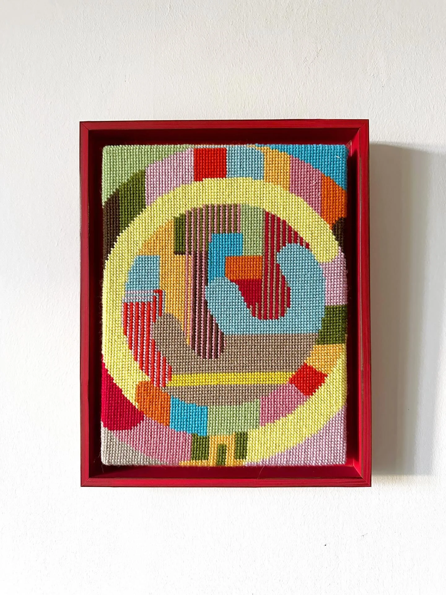 Another new tapestry coming to @carshalton_artists open studios next weekend! &ldquo;The View&rdquo;, 22 x 29cm, &pound;390. #CAOSArt26