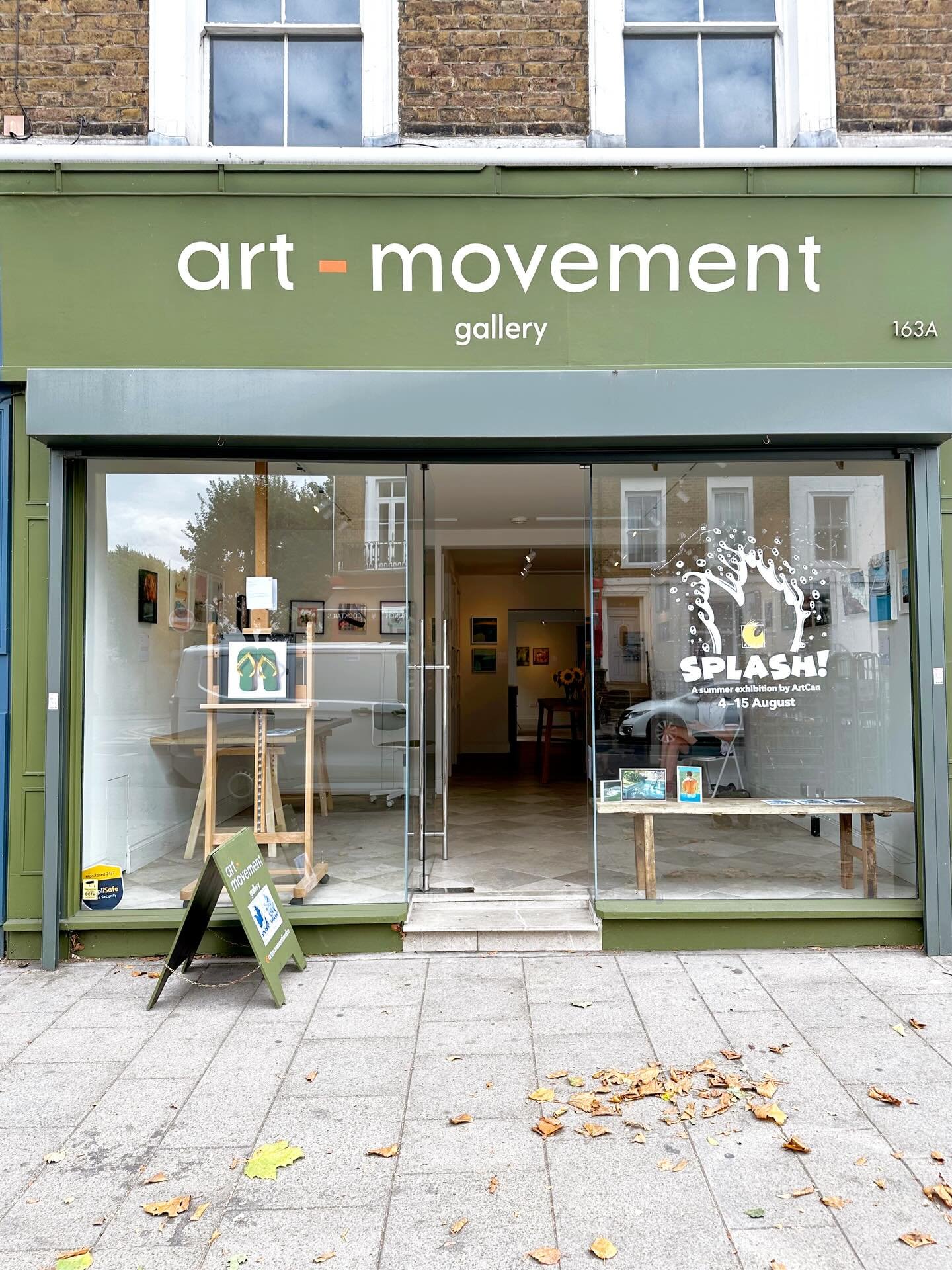 Here at @artmovementlondon @artcanorg until 5pm today! #artcansplash #artcan