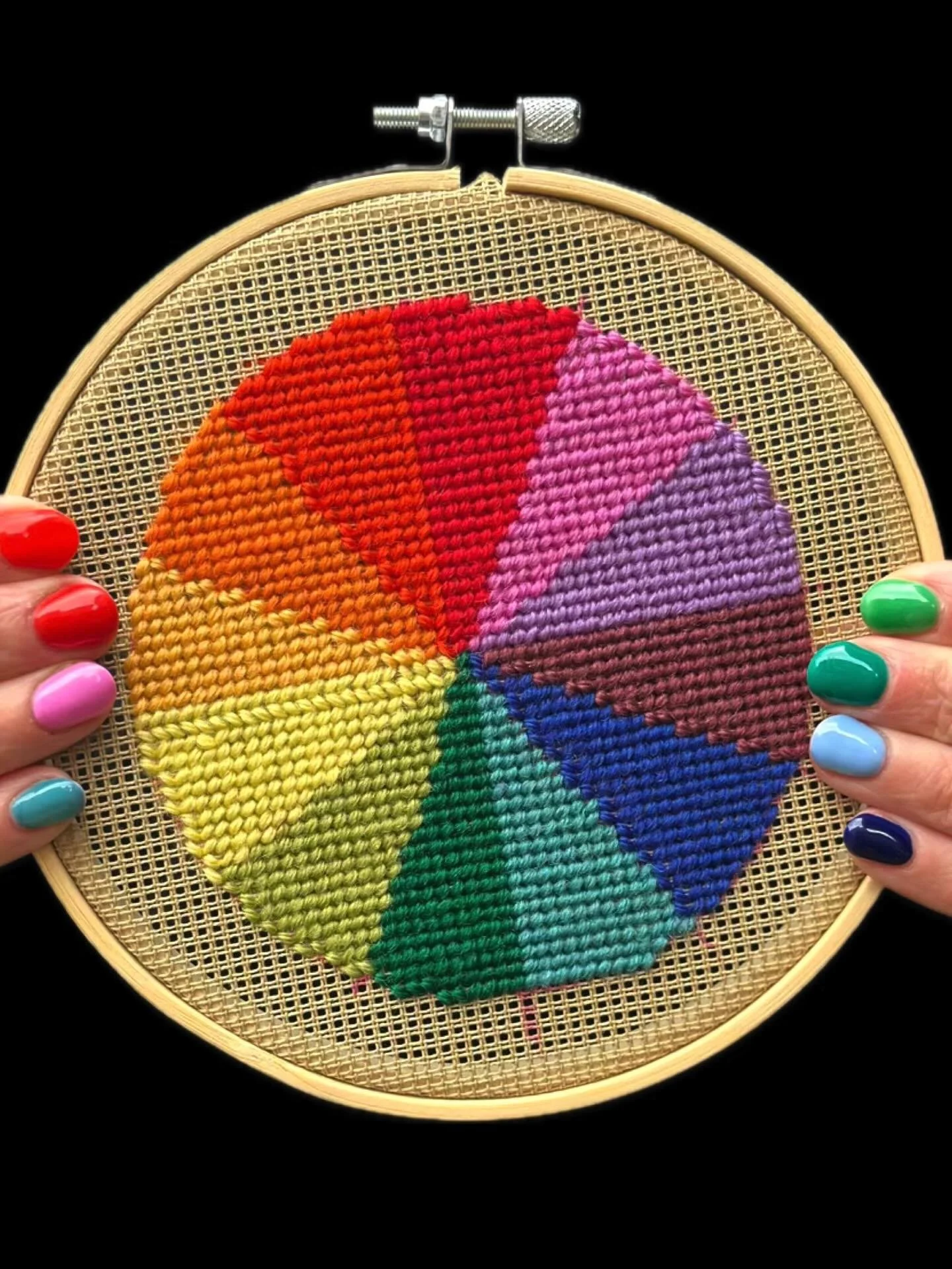 2 weeks to go! Come and join me for my next needlepoint tapestry workshop @sprout_arts_london on Friday 18 September. Booking link in profile. 
.
.
.
.
.
.

#textileart #creativeworkshop #artworkshop #tooting #furzedown