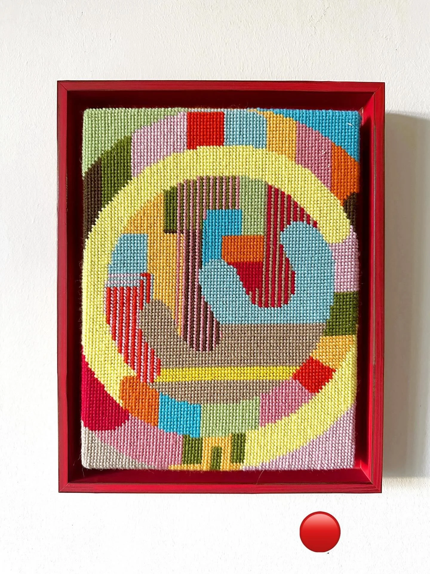 Really happy that I&rsquo;ve sold this piece this evening - so it won&rsquo;t be going to @sprout_arts_london with me next week 😬. Glad it&rsquo;s found a lovely new home 😊.
.
.
.
.
.
#textileart #fibreart #contemporarytextiles #moderntextiles #tex
