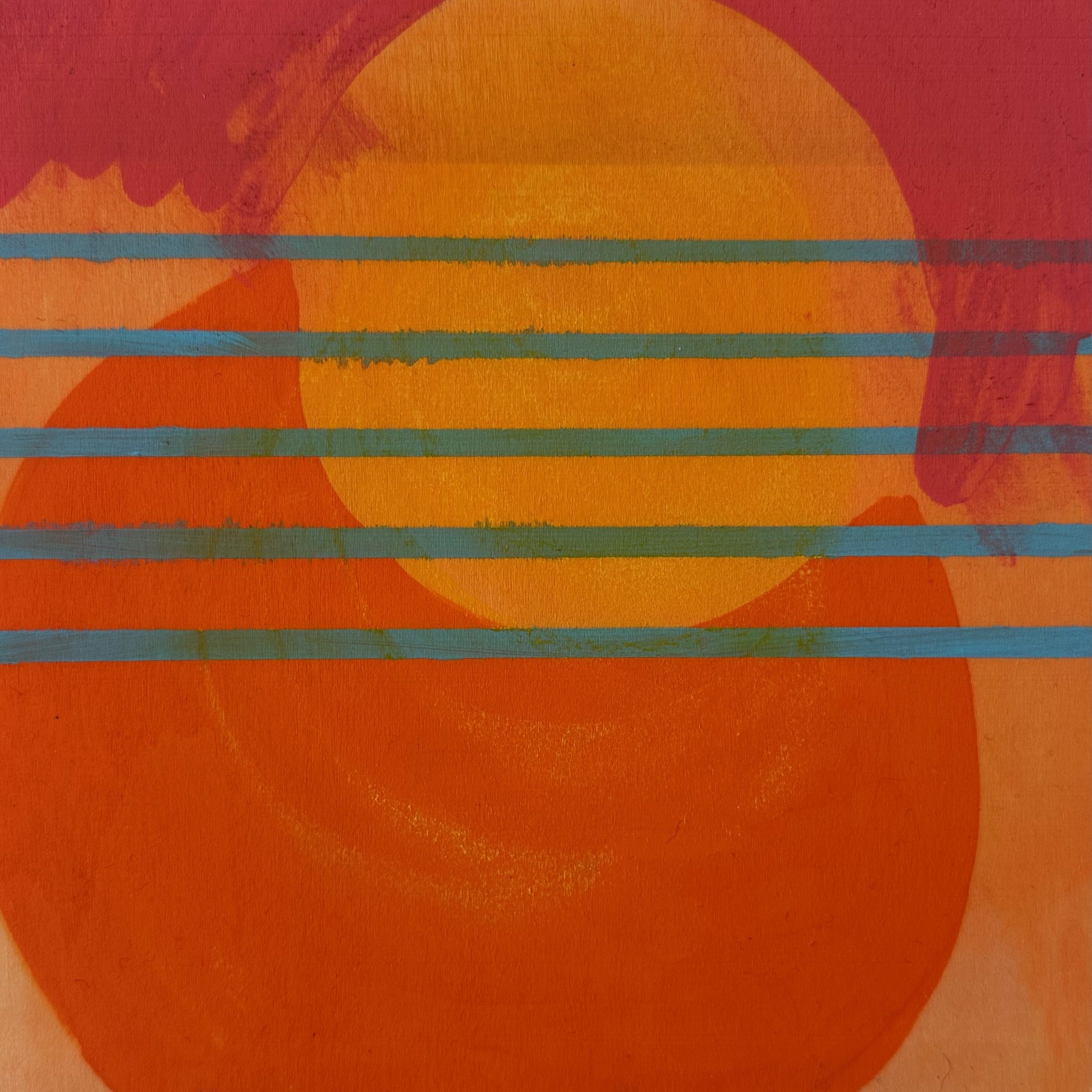 Morning by Kate Marsden, abstract painting