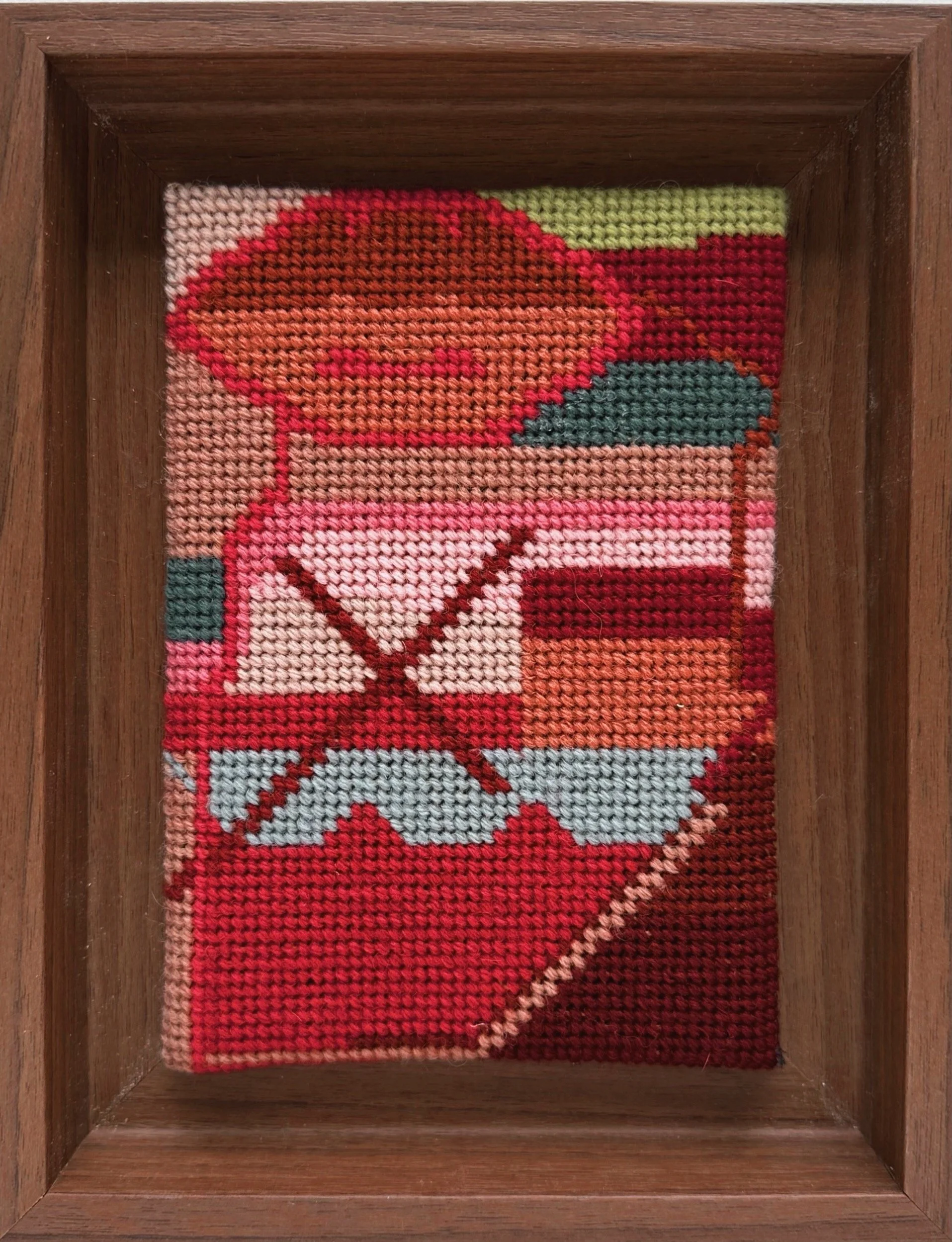 Memories III by Kate Marsden, needlepoint tapestry