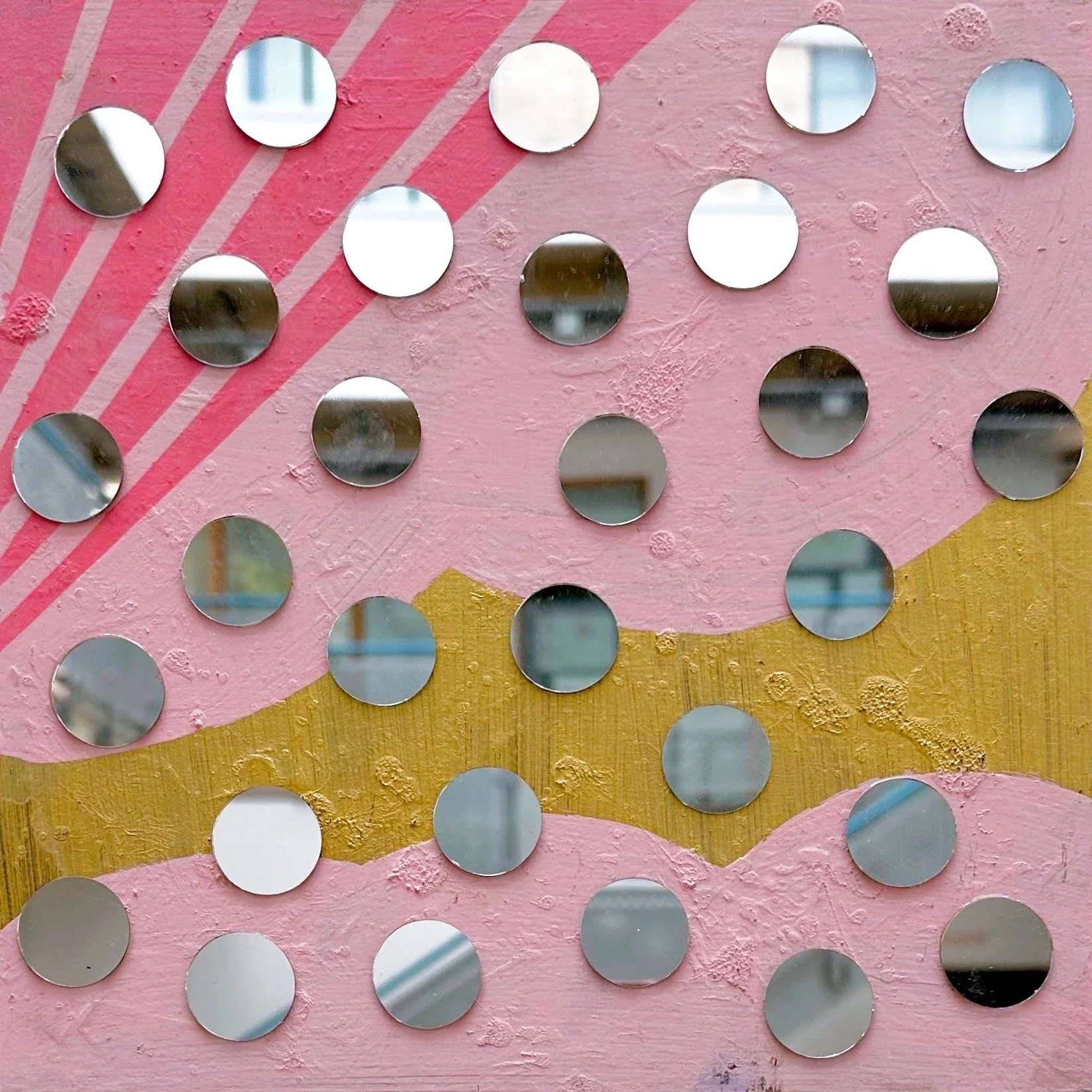 Hope by Kate Marsden, abstract mixed media artwork
