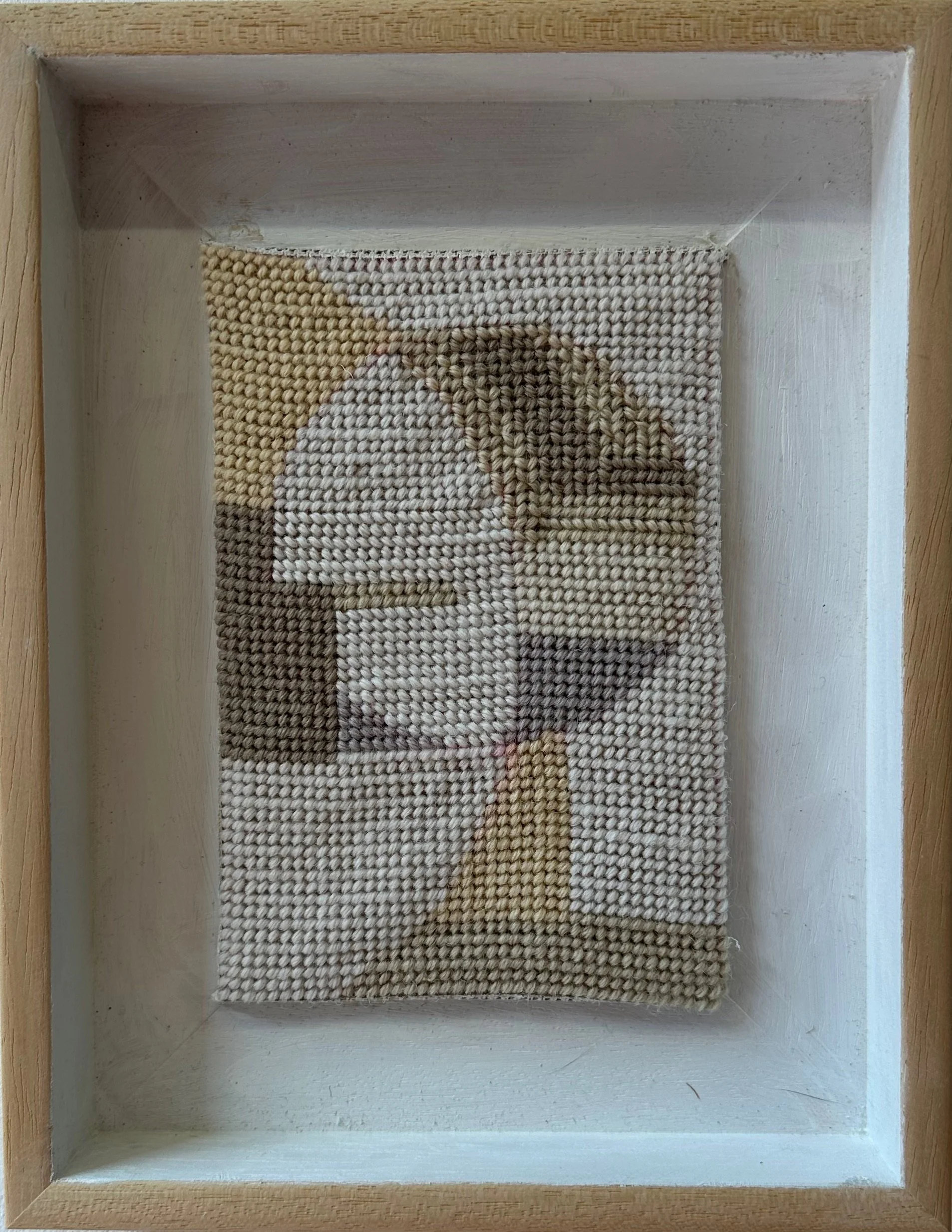 Pause by Kate Marsden, needlepoint tapestry