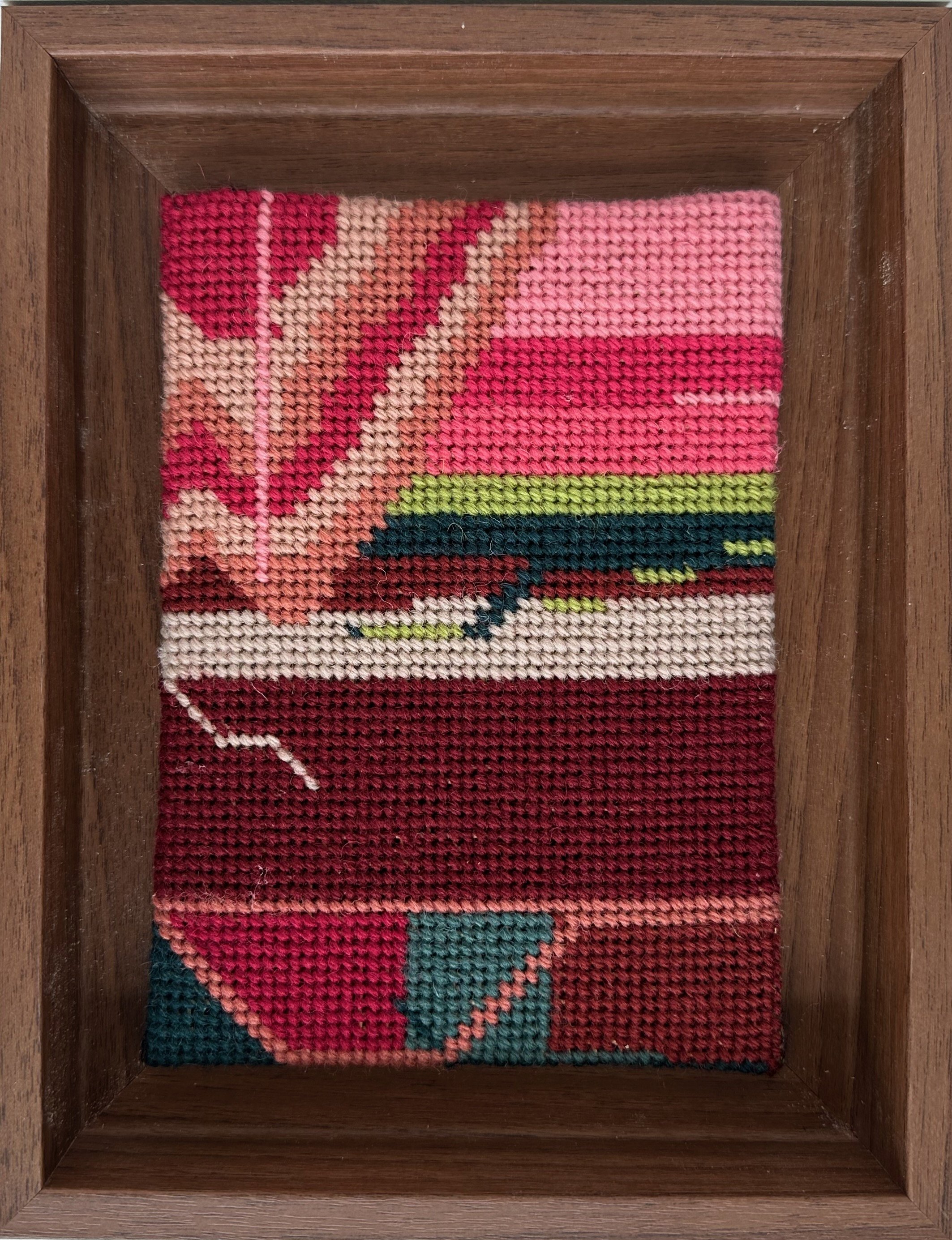 Memories VII(2) by Kate Marsden, needlepoint tapestry