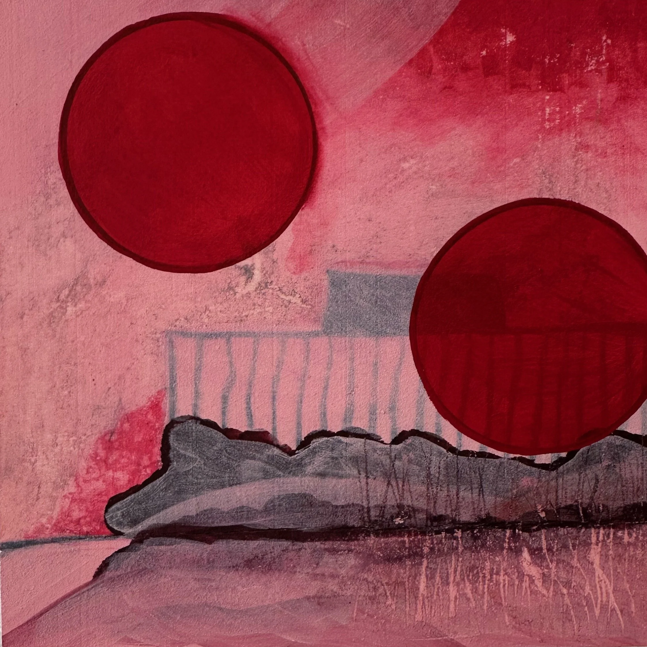 Escape by Kate Marsden, abstract painting