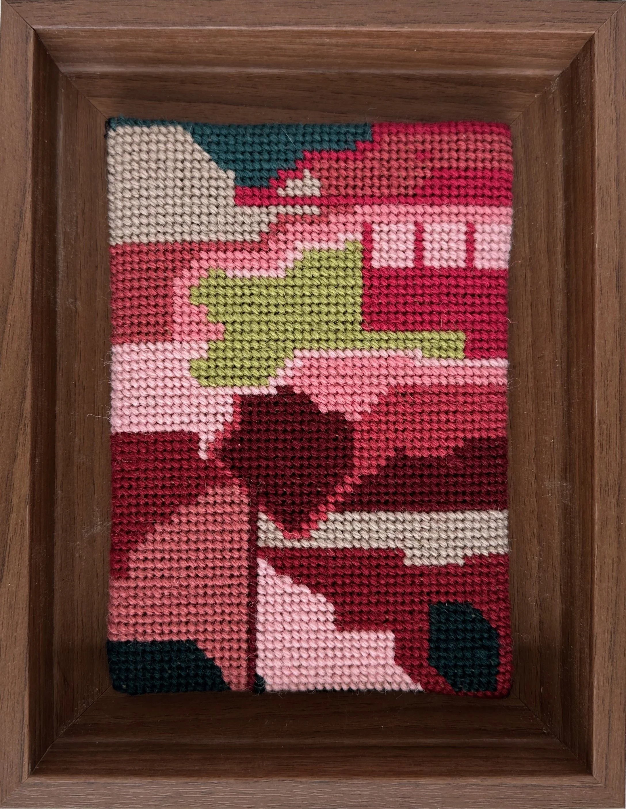 Memories IV(2) by Kate Marsden, needlepoint tapestry