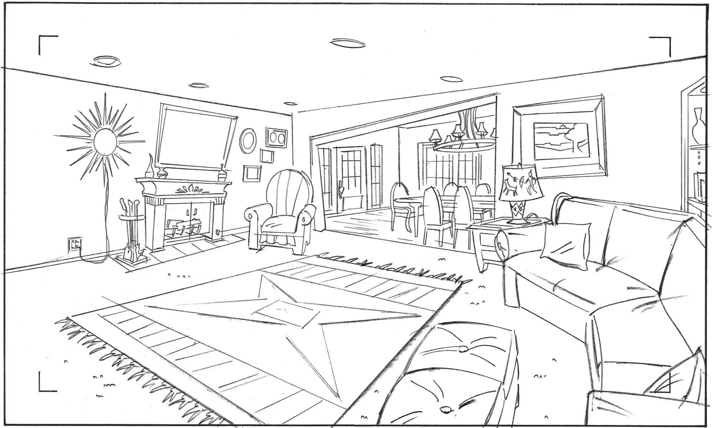 Living Room Model Home 
