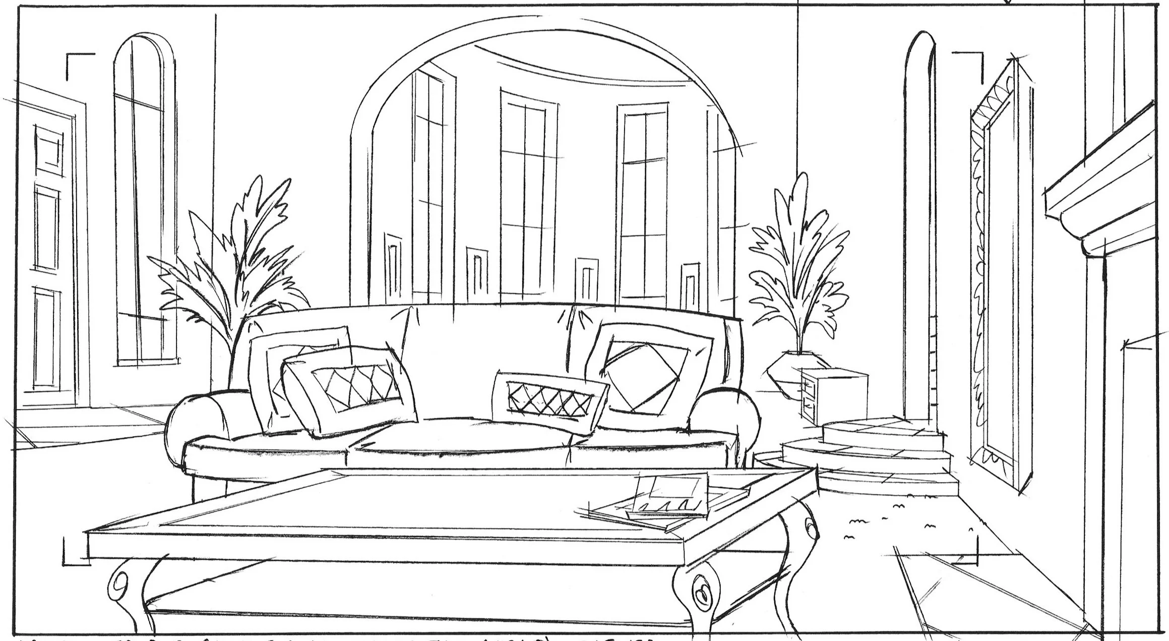  Interior Living Room, Mikes’ House 