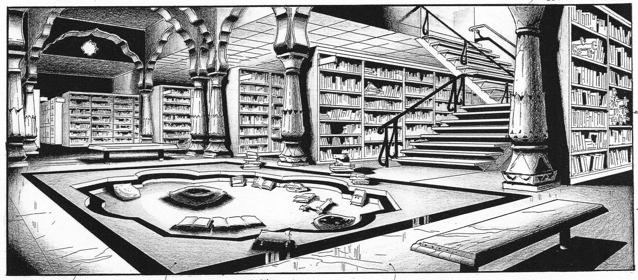  Interior Library, Jaipur India 