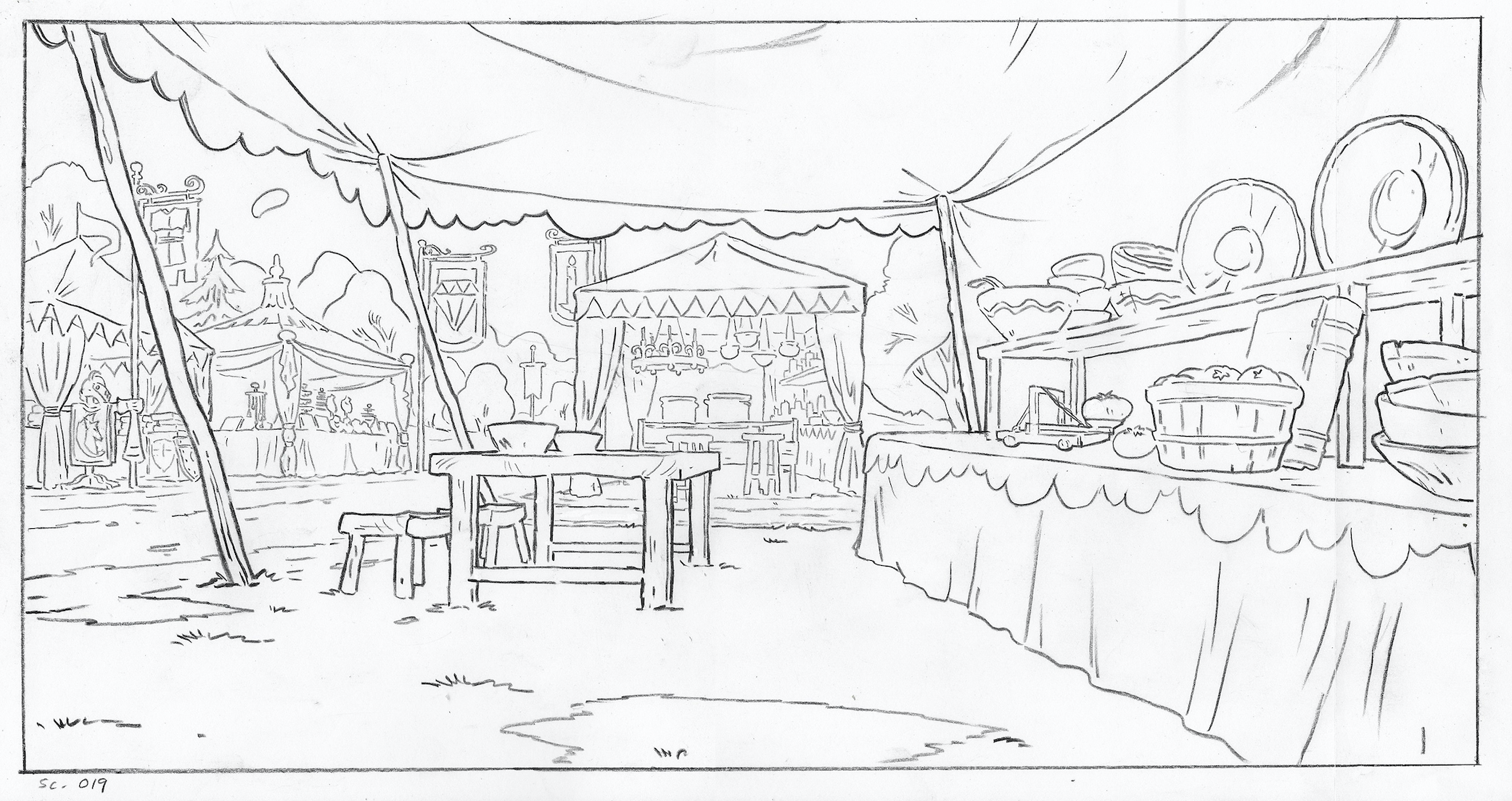  Renaissance Fair Pottery Booth 