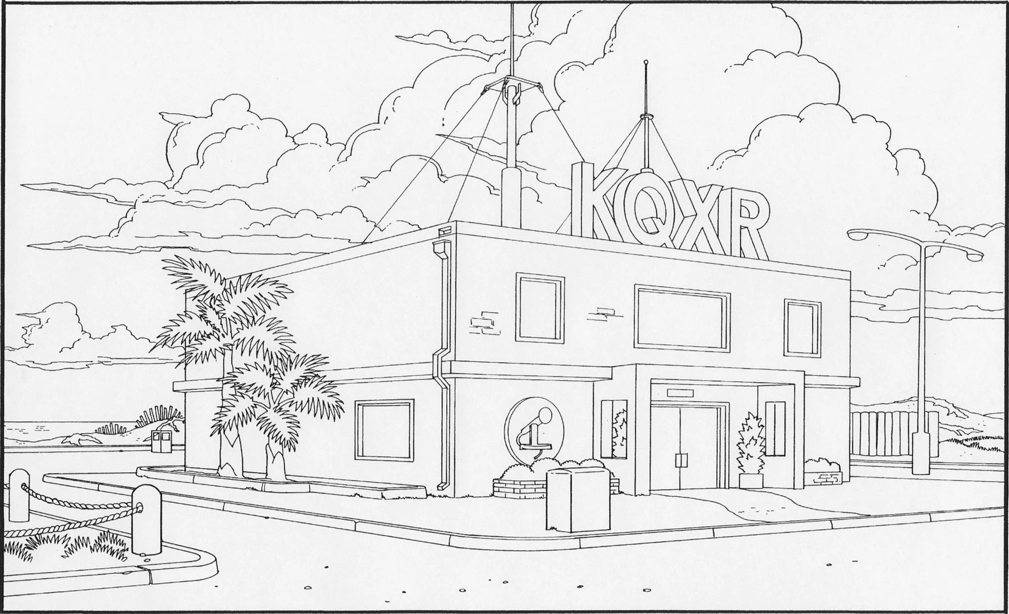  KQXR Exterior Radio Station 