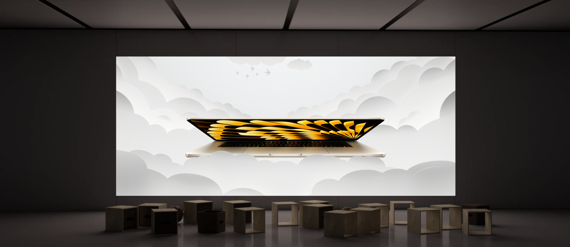APPLE - VIDEO WALL
