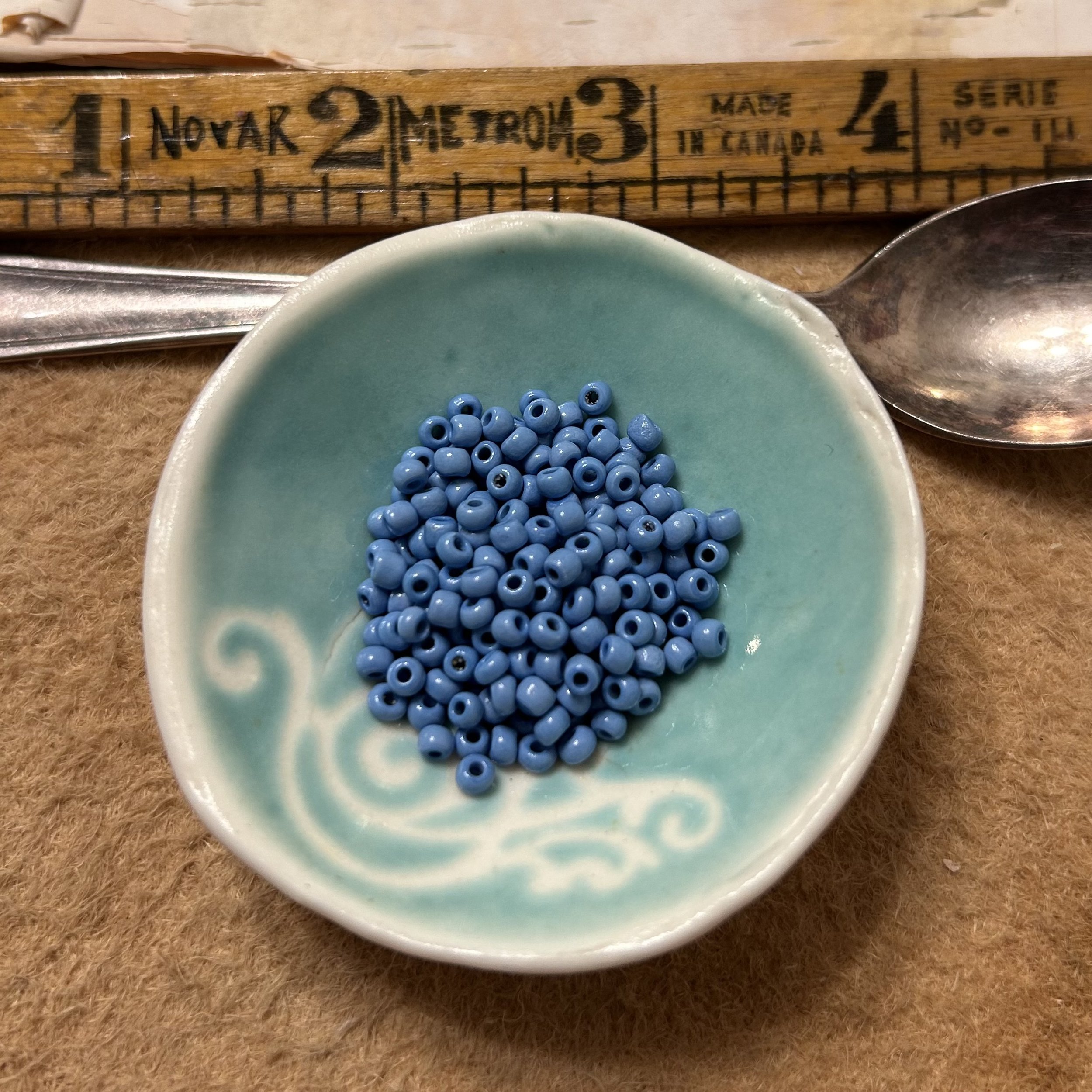 Opaque Blue Glass