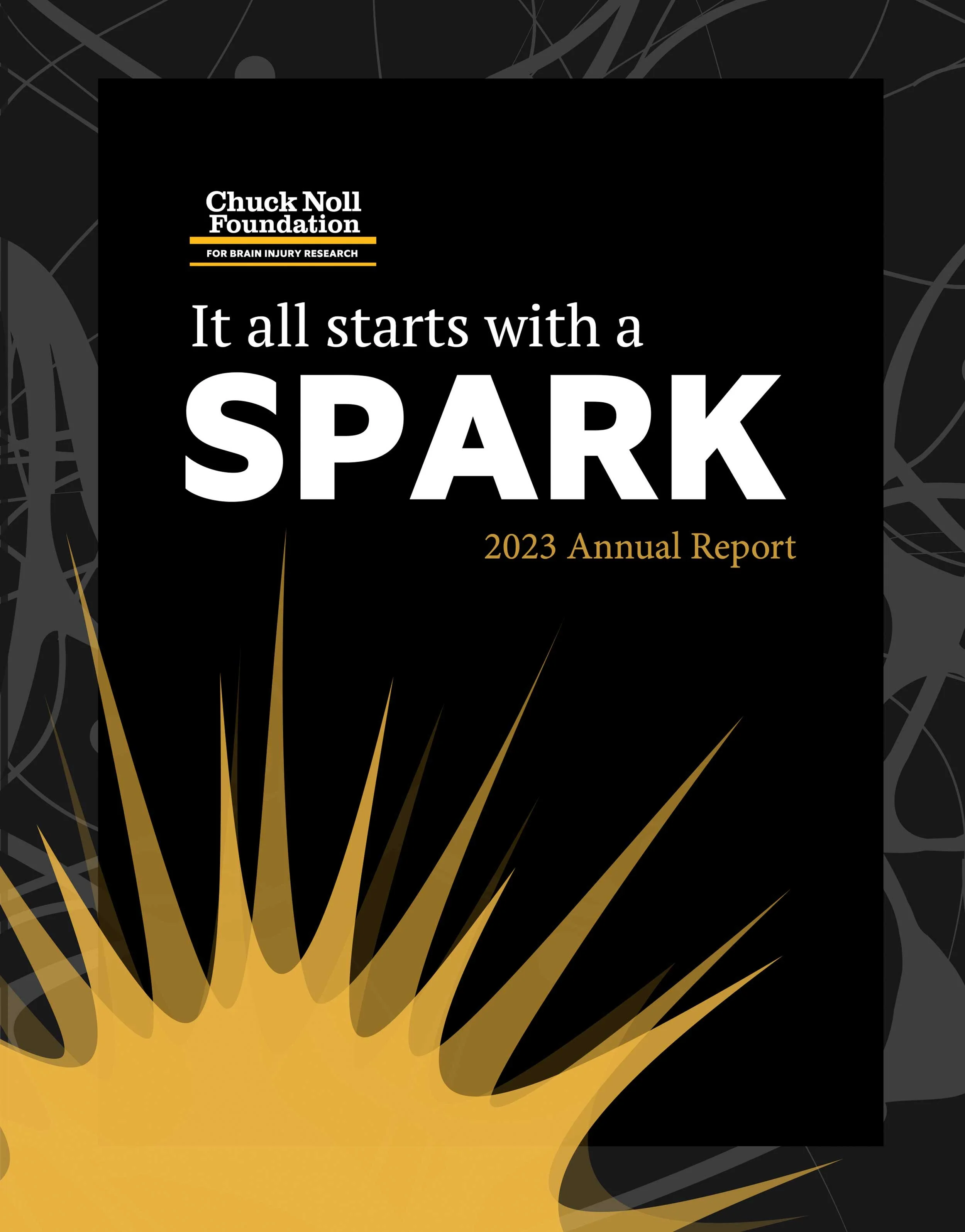 Chuck Noll Foundation 2023 Annual Report cover.