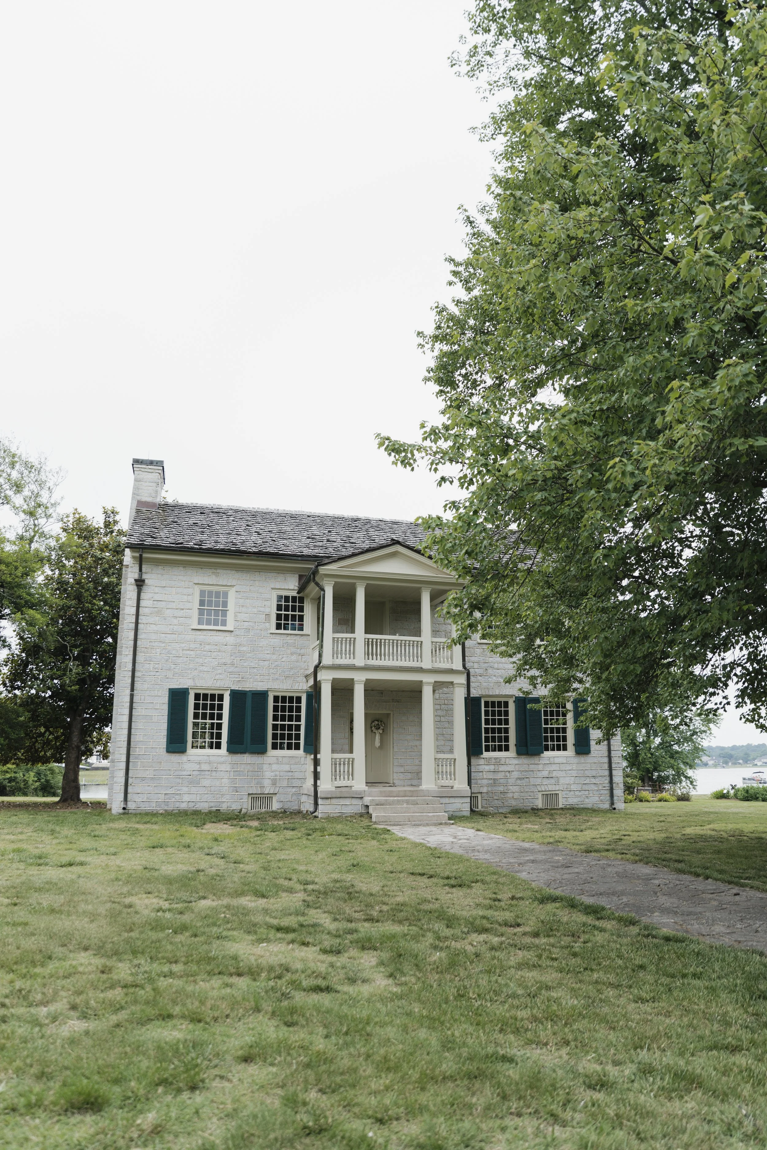 Historic Rock Castle wedding venue in Hendersonville, TN - 1784 stone estate on Old Hickory Lake photographed by Erin Daniel Photography